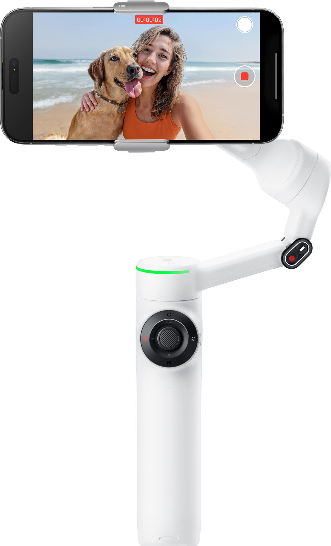 INSTA360 Flow 2 Pro Gimbal Beyaz Fiyat & Özellik | MediaMarkt