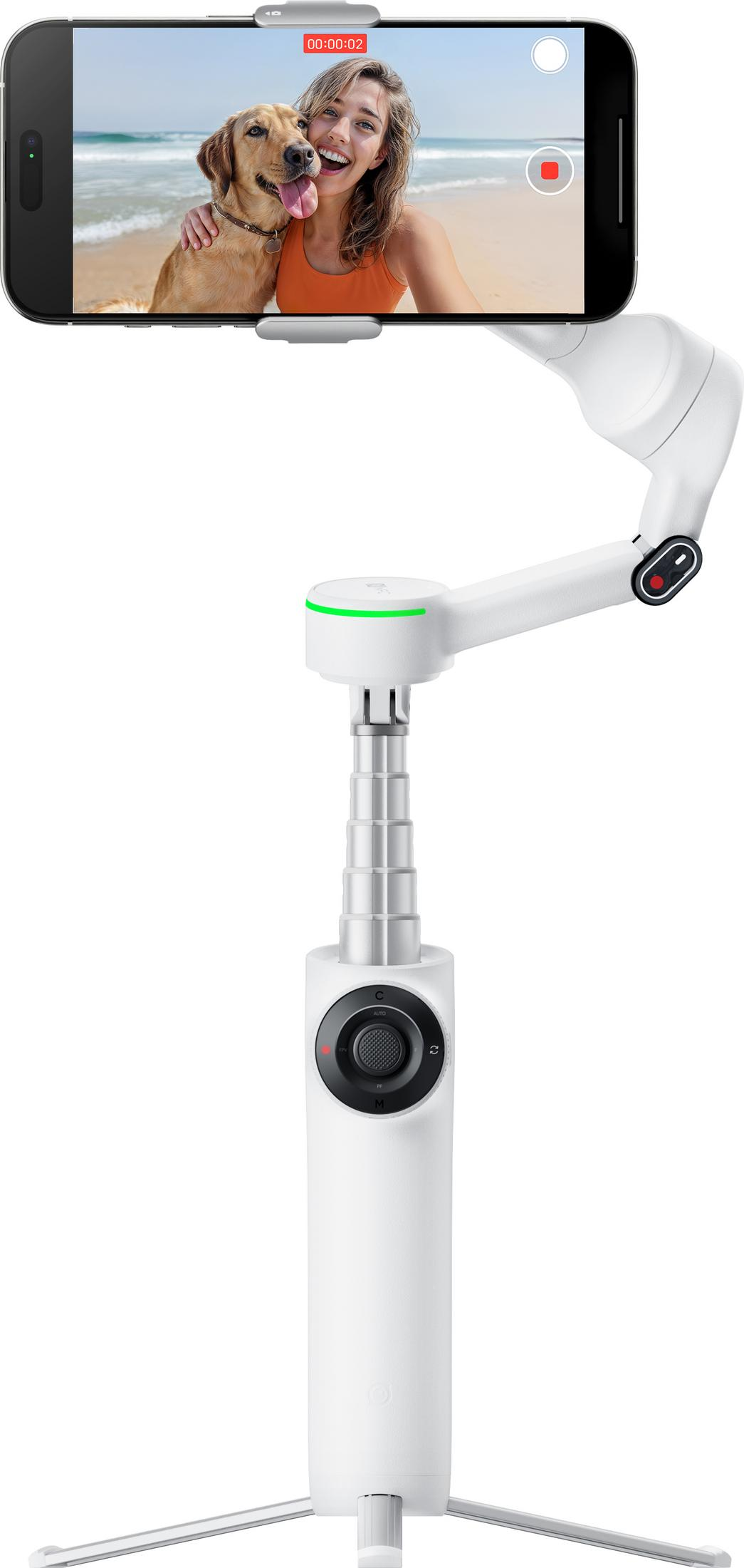 INSTA360 Flow 2 Pro Gimbal Beyaz Fiyat & Özellik | MediaMarkt