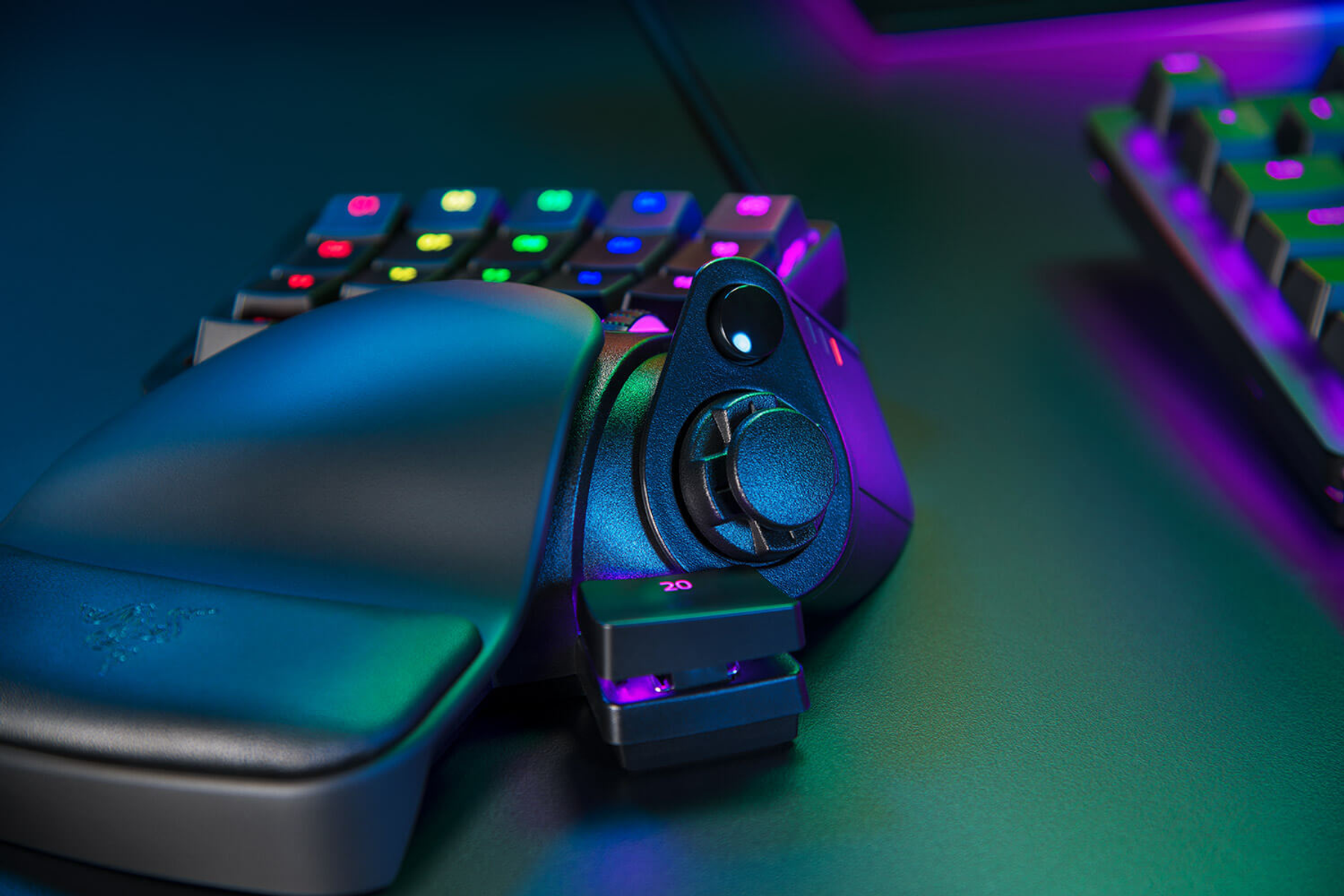RAZER RZ07-03110100-R3M1 TARTARUS PRO, Tastatur, Opto-Mechanical