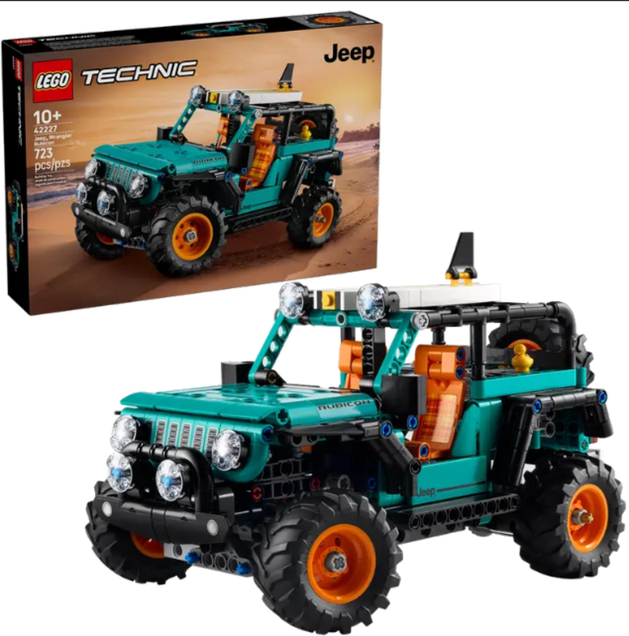 LEGO Technic Jeep® Wrangler Rubicon SUV 42227