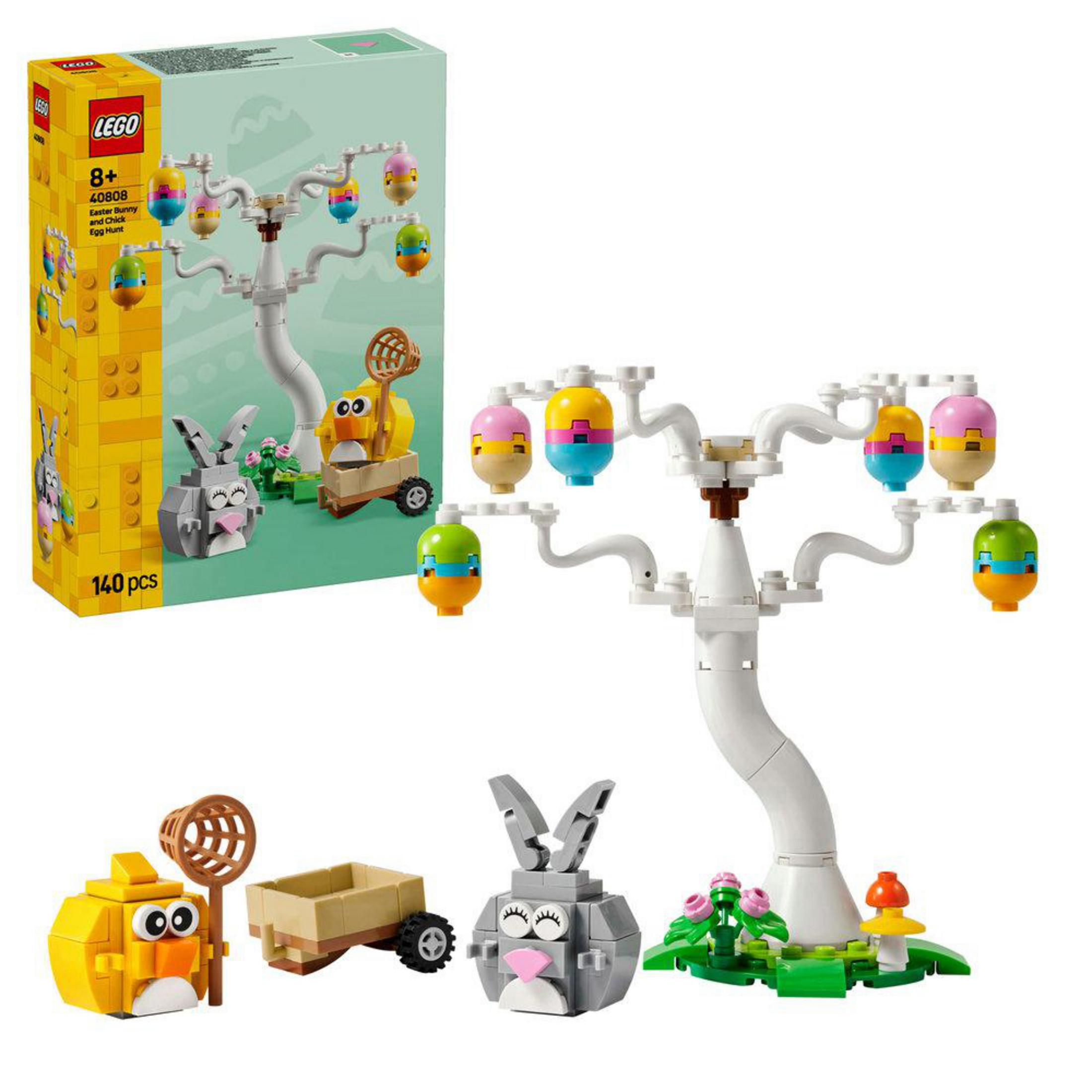 LEGO Iconic Paskalya Tavşanı ve Civcivin Yumurta Avı 40808