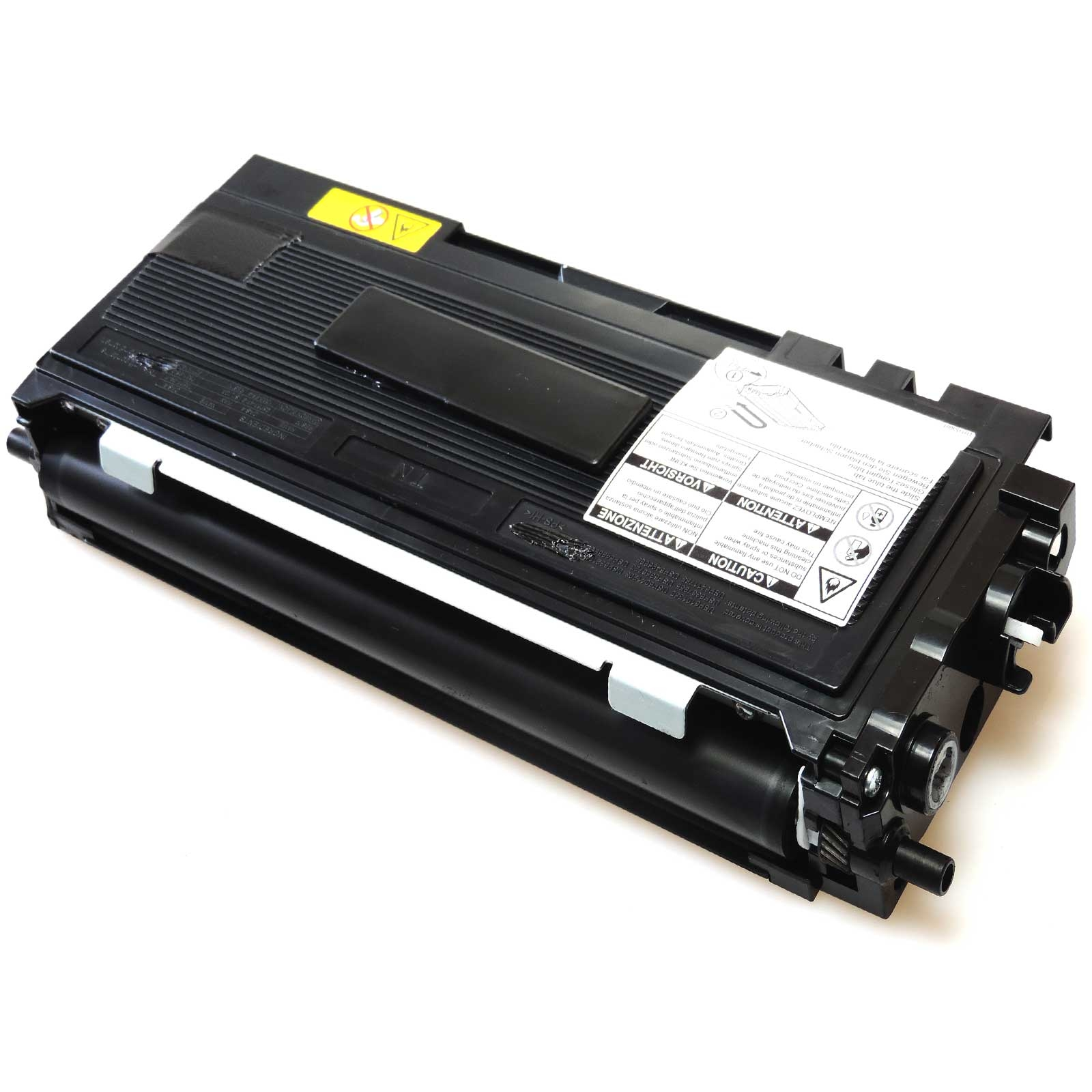 Ein schwarzer Laserdrucker Toner.