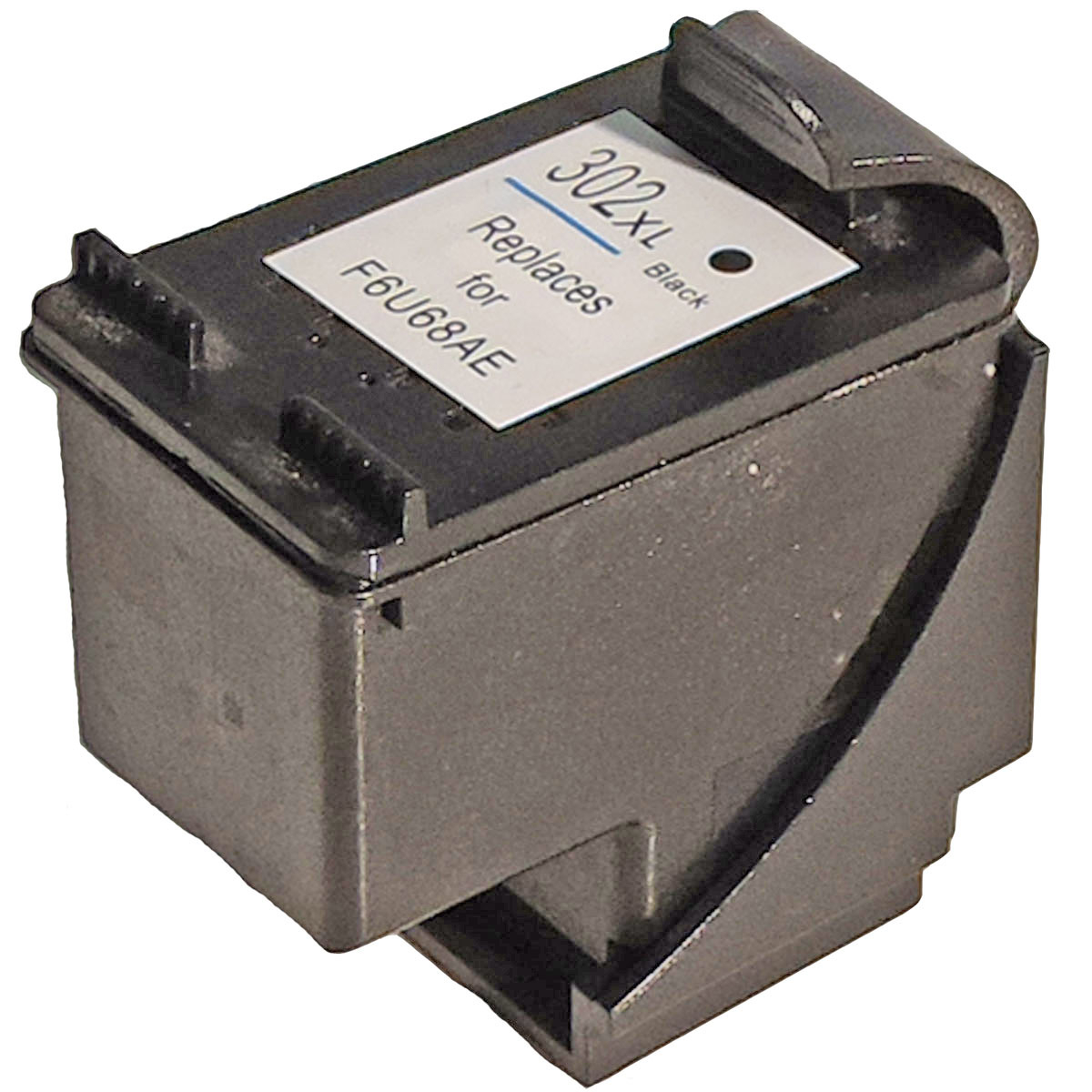Schwarze Tintenpatrone 302XL, ersetzt F6U68AE.