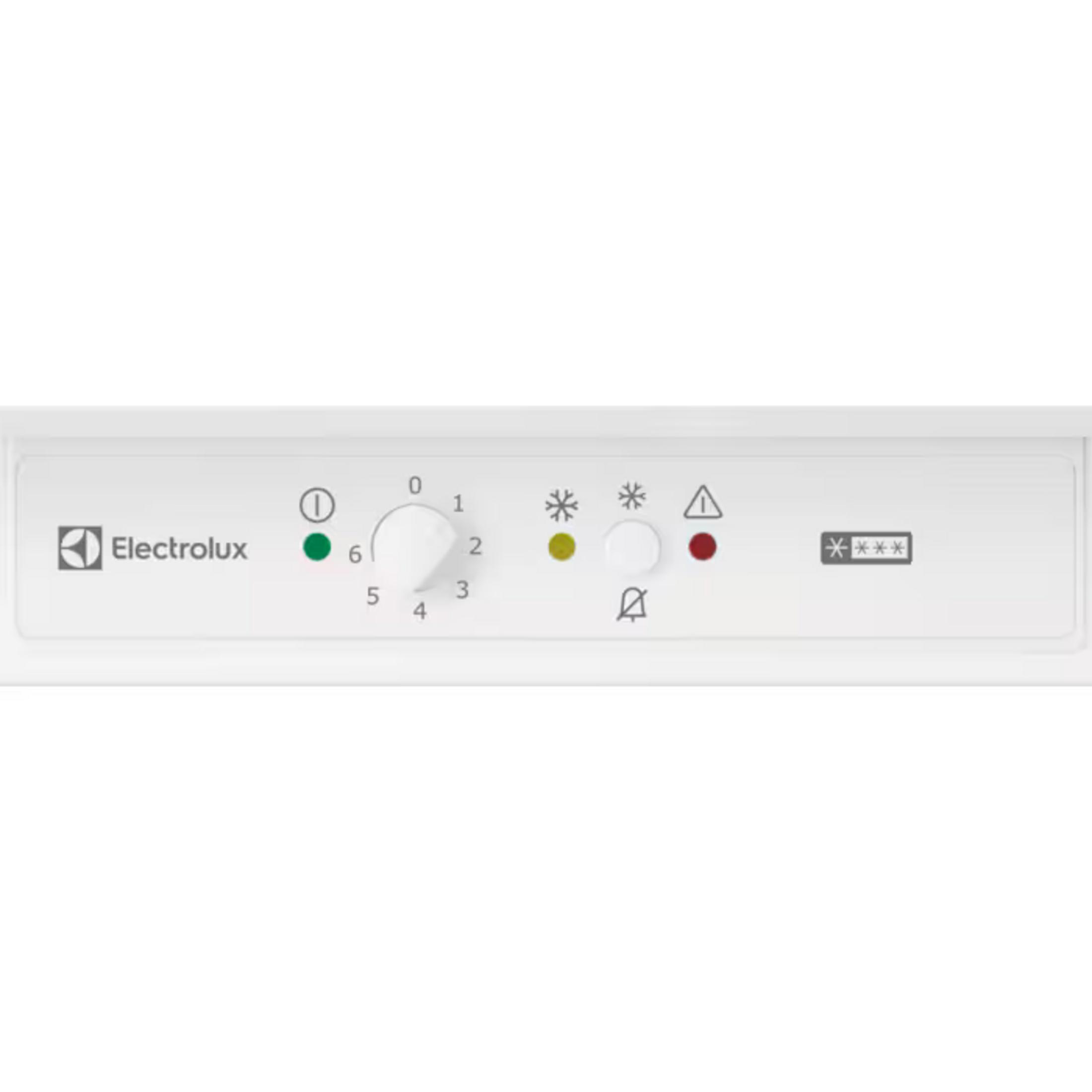 Panel sterowania Electrolux z pokrętłem, 5 ustawień, lampka ostrzegawcza i wskaźnik mrozu.