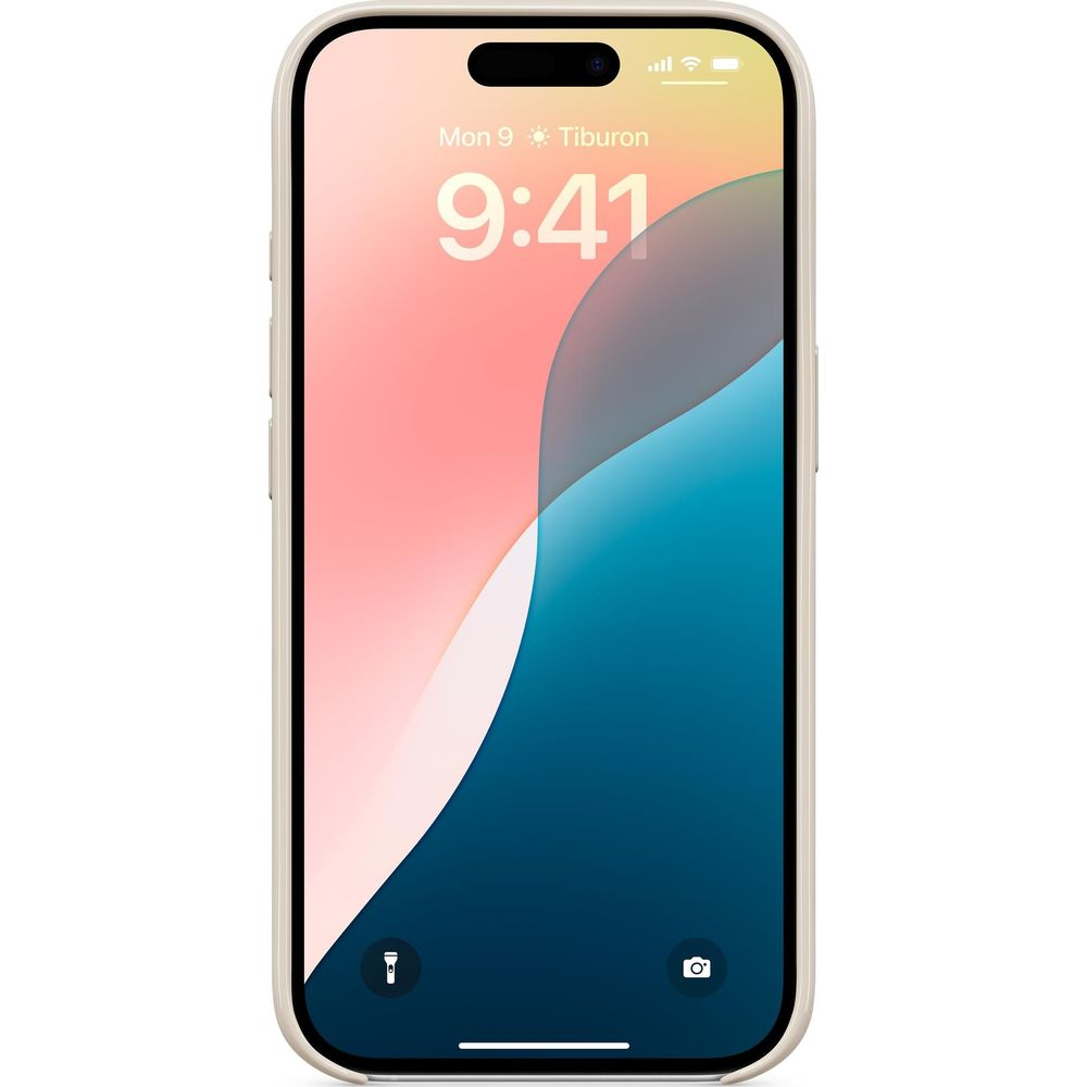 A bright iPhone with a colorful wallpaper displays 9:41.