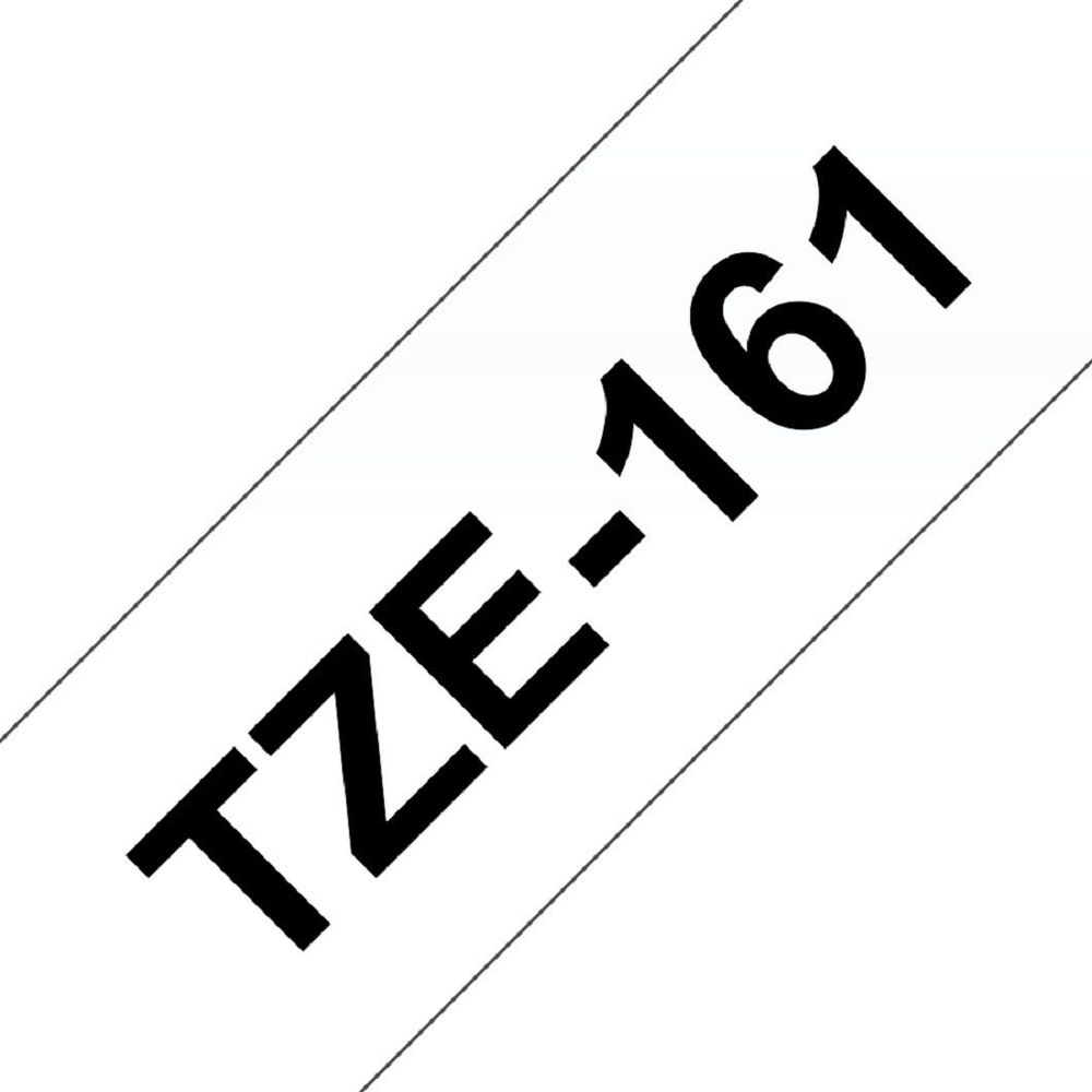 Schwarze Beschriftung "TZE-161" auf weißem Hintergrund.
