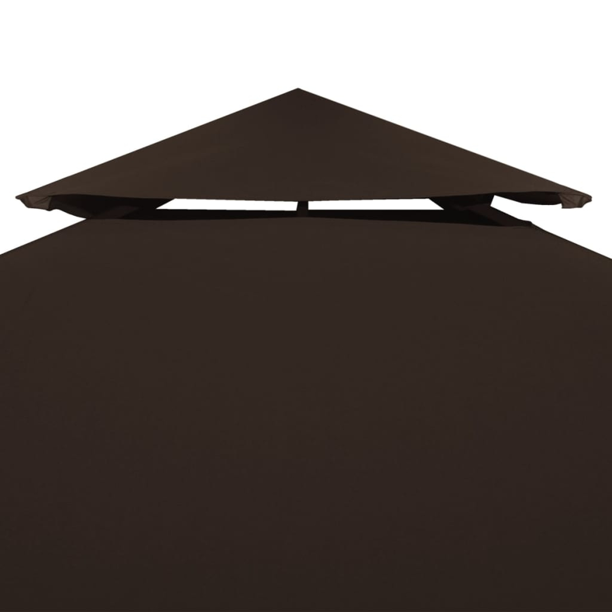 Tendalino marrone scuro con strato di ventilazione superiore.
