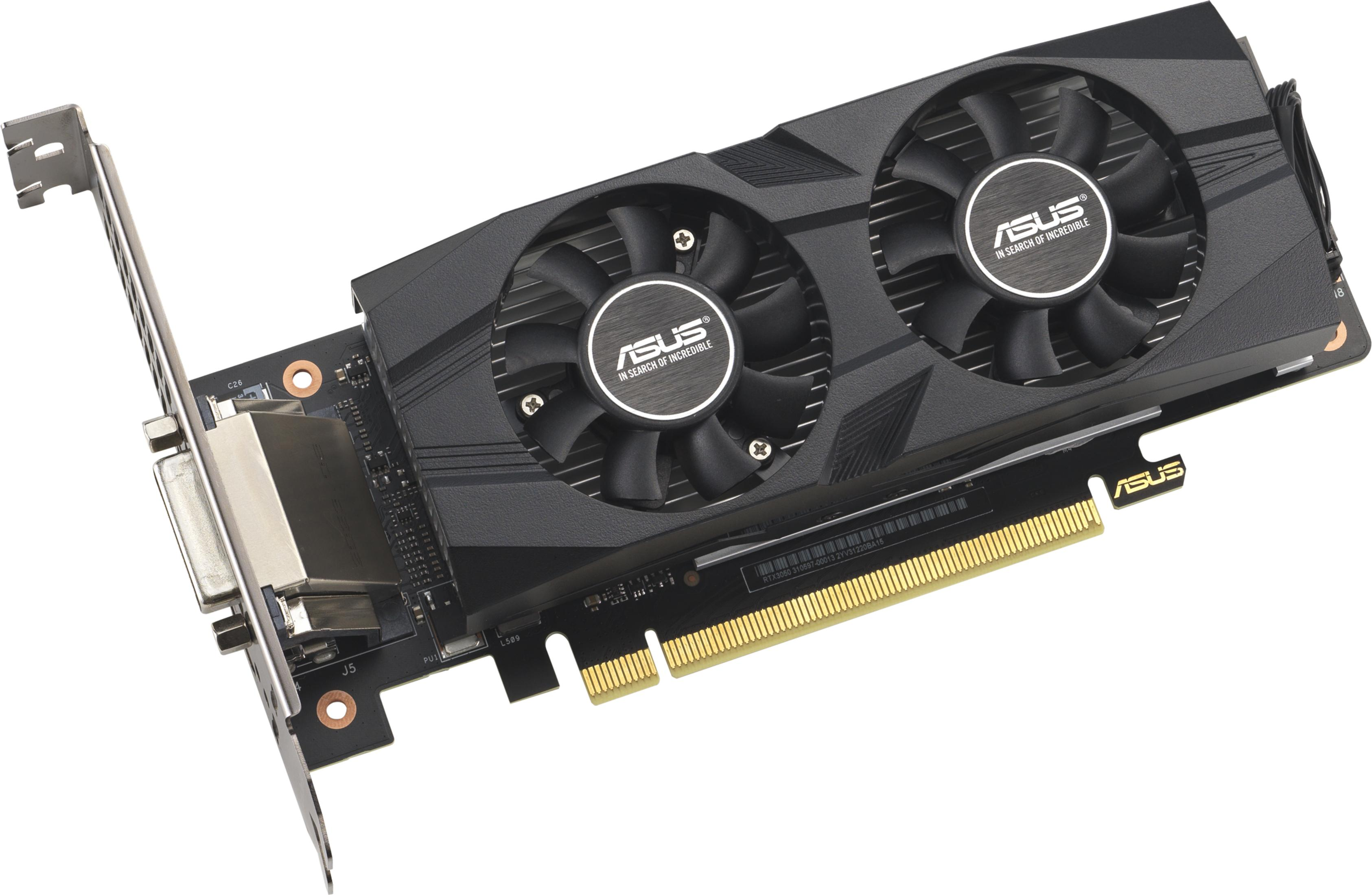 Tarjeta gráfica | ASUS ASUS GeForce RTX 3050 LP BRK OC Edition NVIDIA 6 GB  GDDR6, GDDR6, PCI Express 4.0 | MediaMarkt