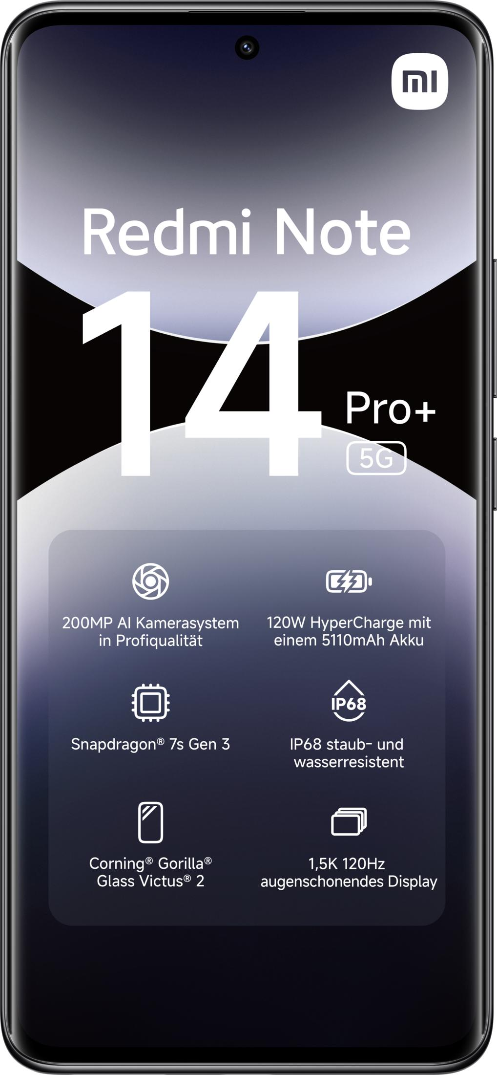 Redmi Note 14 Pro+ 5G: Aparat 200MP, Ładowanie 120W, Snapdragon 7s Gen 3, IP68