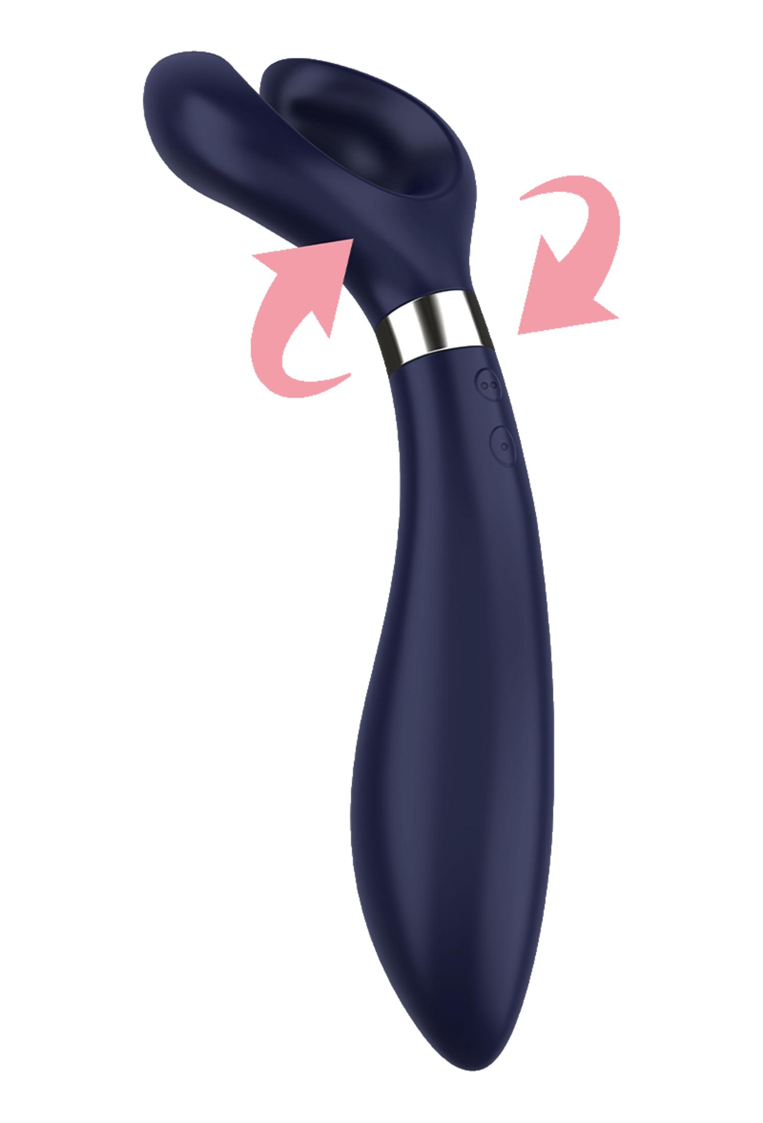SATISFYER PARTNER MULTIFUN 3 BLUE Multitoy