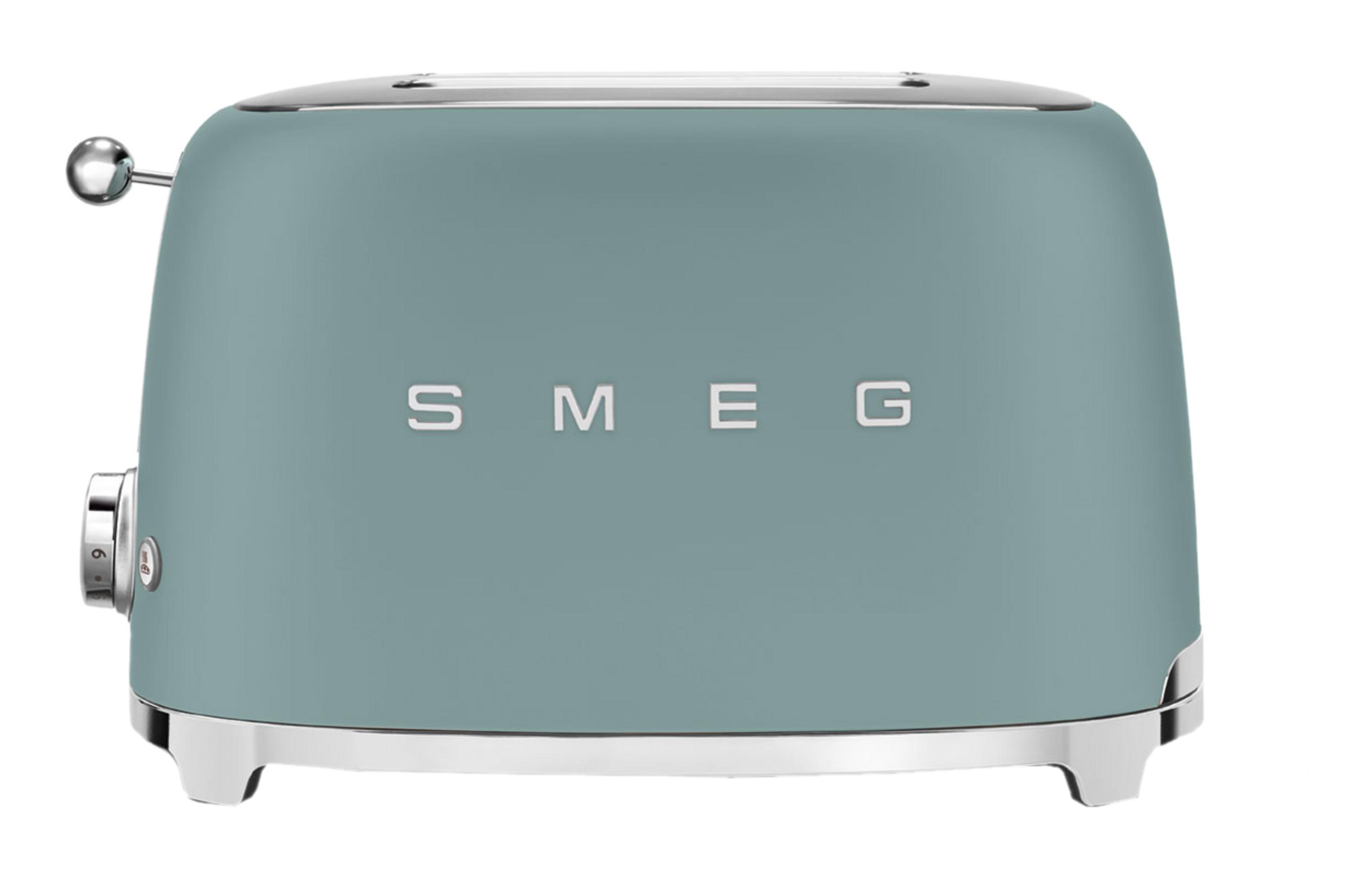 SMEG TSF01EGMEU Ekmek Kızartma Makinesi Yeşil