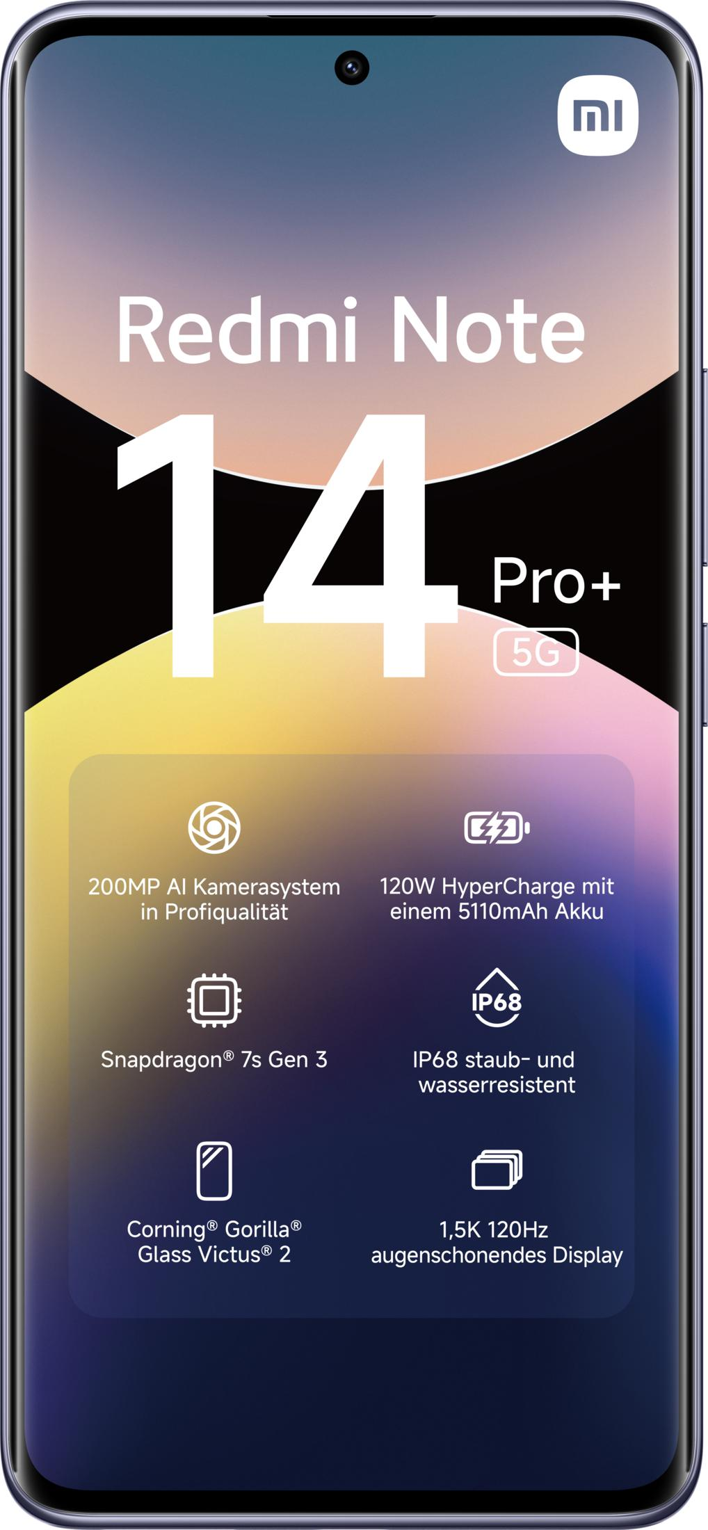 Redmi Note 14 Pro+ z aparatem 200MP, ładowaniem 120W, Snapdragon 7s Gen 3.
