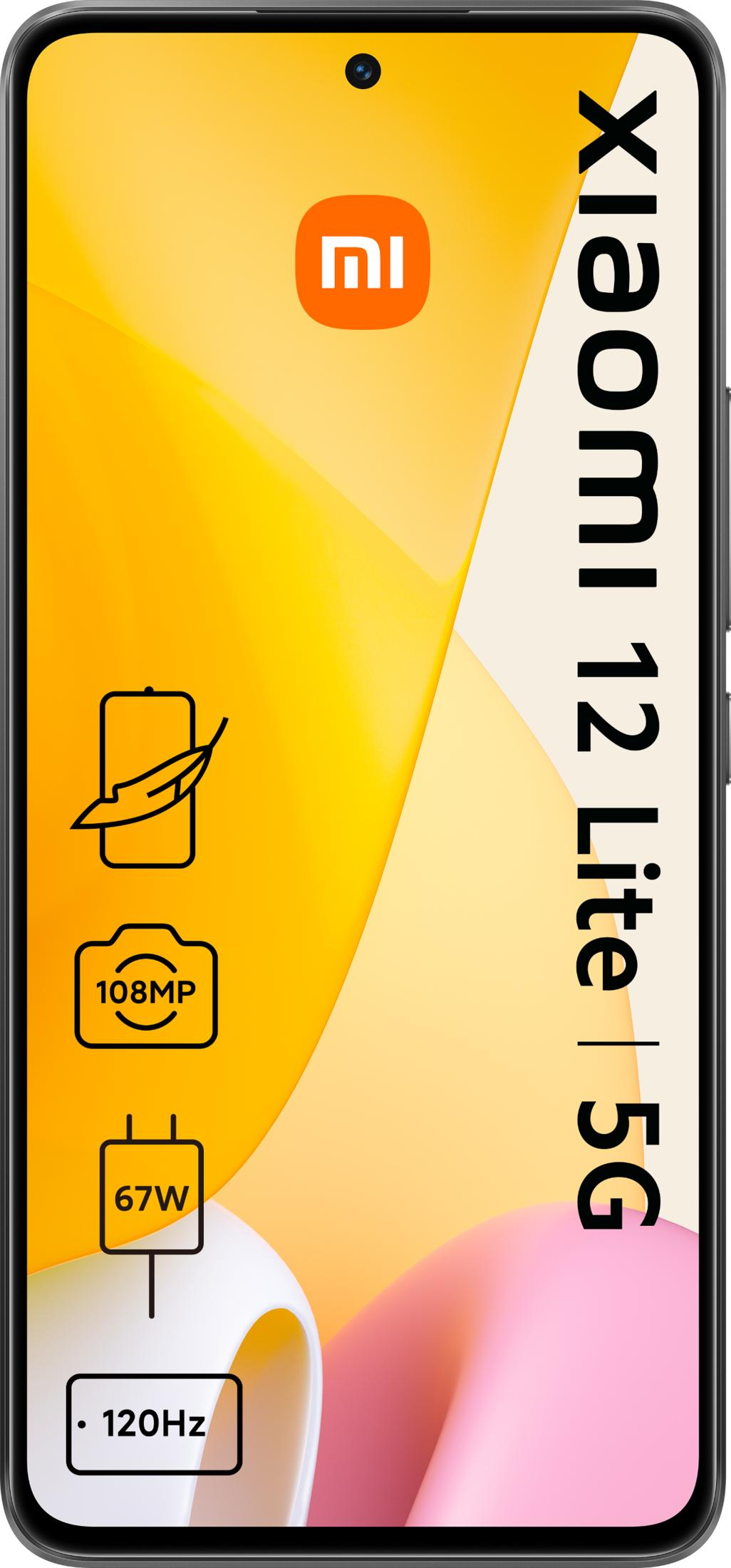 Xiaomi 12 Lite 5G con cámara de 108MP, carga de 67W y 120Hz.