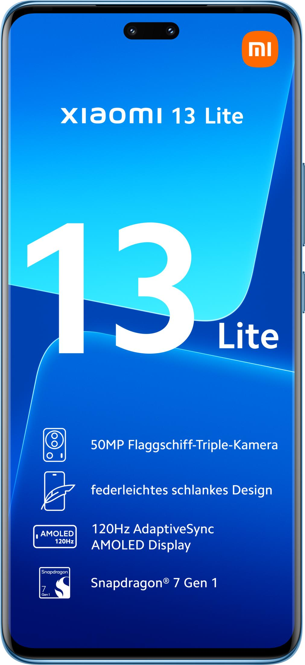 Xiaomi 13 Lite z potrójnym aparatem 50MP, smukłym designem i wyświetlaczem AMOLED.