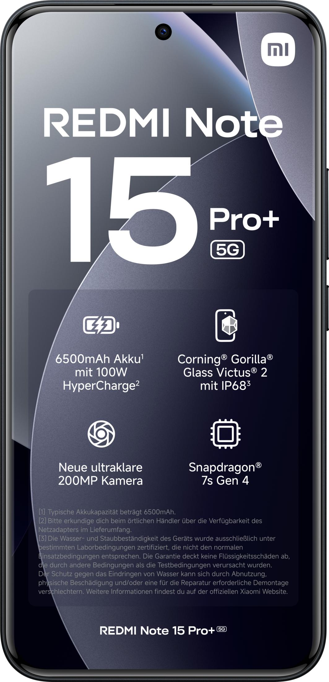 Redmi Note 15 Pro+ 5G z baterią 6500mAh, aparatem 200MP i Snapdragon 7s Gen 4.