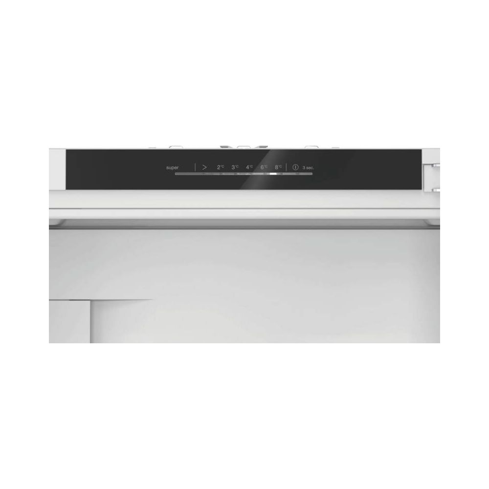 Wyświetlacz cyfrowy z temperaturami od 2 do 8 stopni Celsjusza i 3 sek.