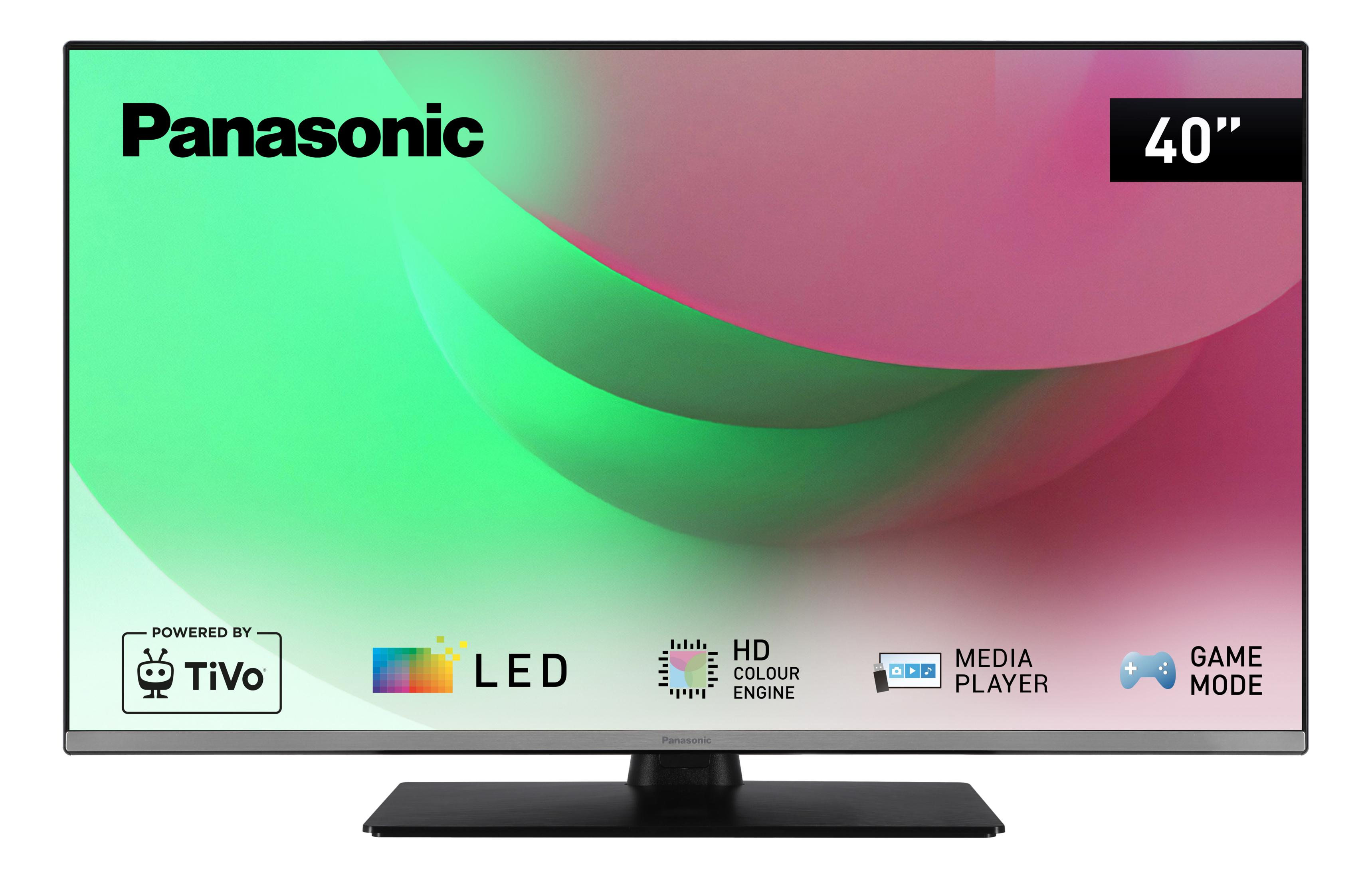 Telewizor LED Panasonic 40 cali z TiVo, HD Colour Engine, Media Player i Game Mode.