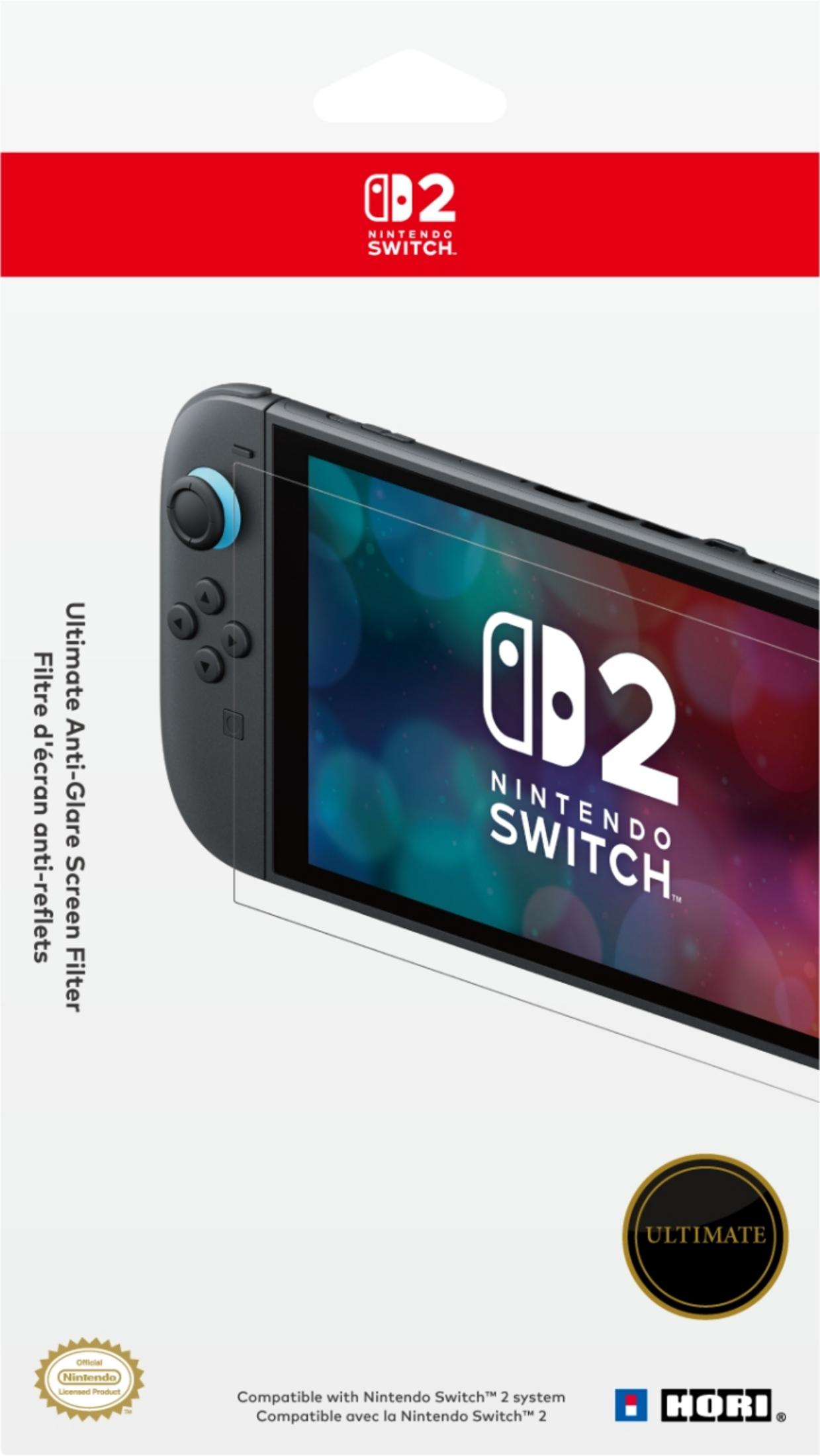 Nintendo Switch z filtrem antyrefleksyjnym