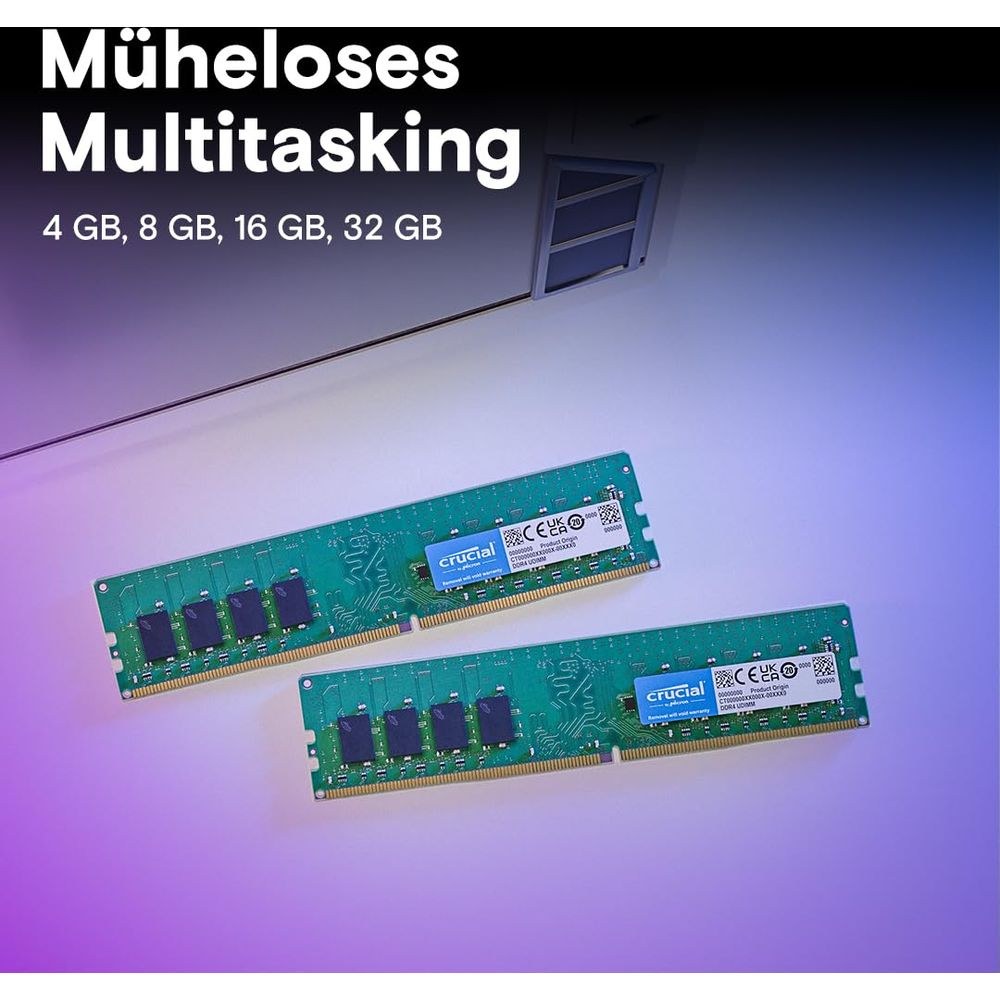 CRUCIAL CT8G4DFRA32A 8GB DDR4 3200 Arbeitsspeicher 8 GB DDR4