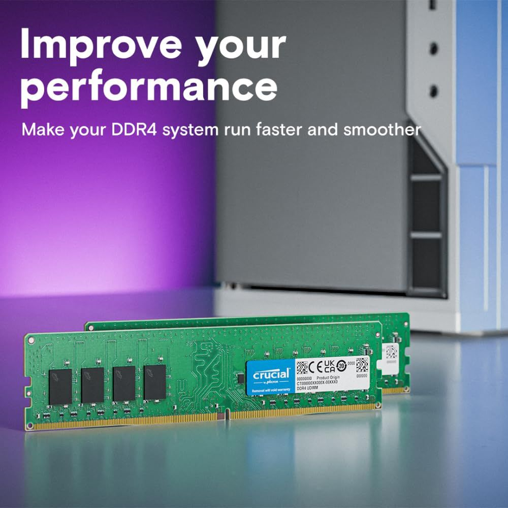 Tietec 32GB KIT(2x16GB) DDR4 3200Hz PC4-25600 Non-ECC Unbuffered 1.2V