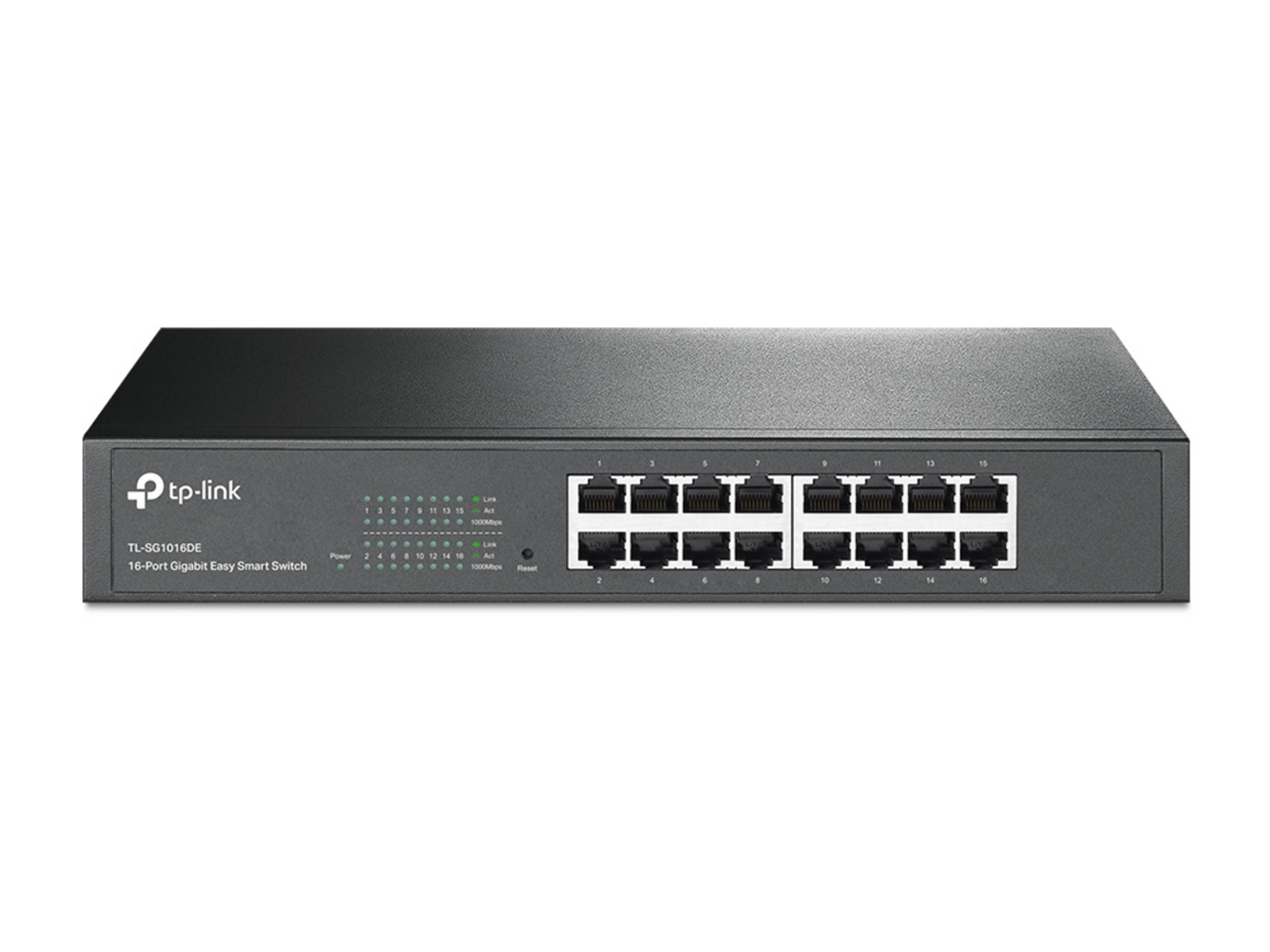 TP-LINK TL-SG1016DE 16 Switch Siyah