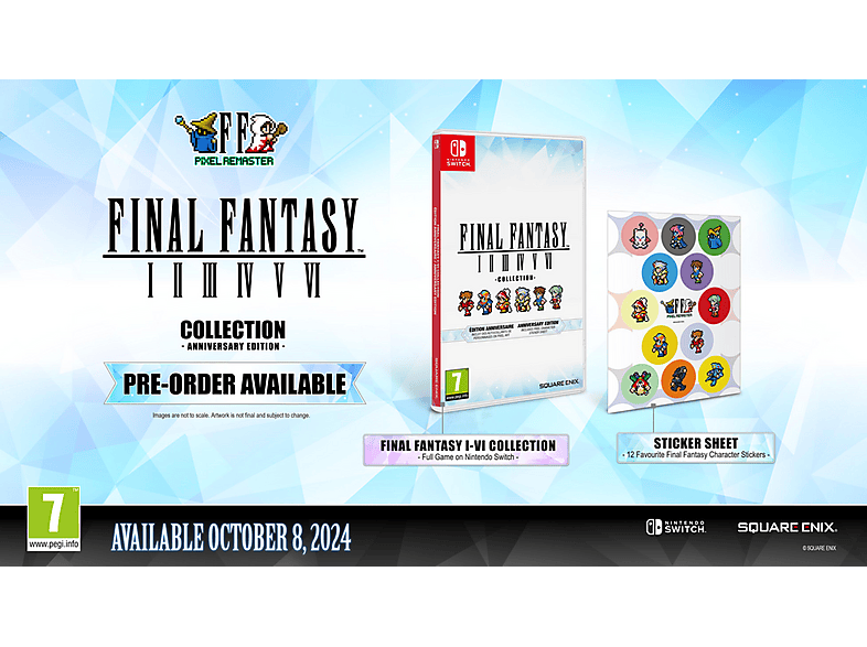 Juego Nintendo Switch | Final Fantasy I-VI Collection: Anniversary