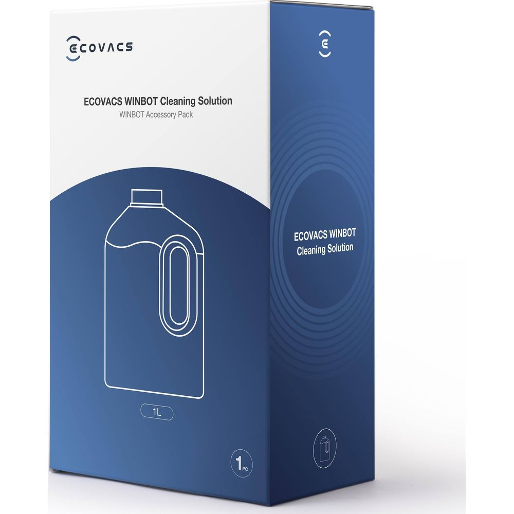 Box for ECOVACS WINBOT Cleaning Solution, 1L.