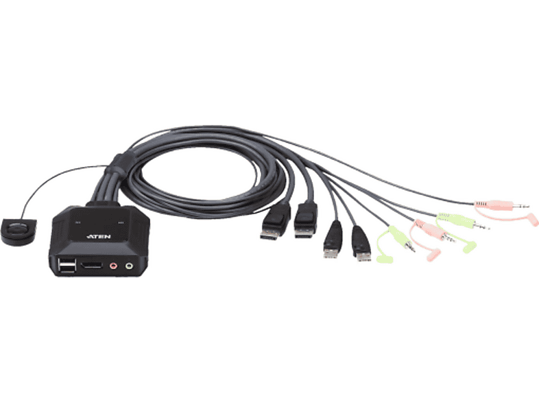 CONTINENTA CS22DP SWITCH KVM USB/DPP KVM-Switch, DP 2 | MediaMarkt