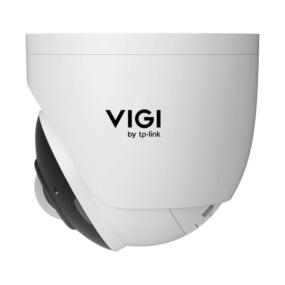 Biała kamera bezpieczeństwa z logo VIGI firmy TP-Link.