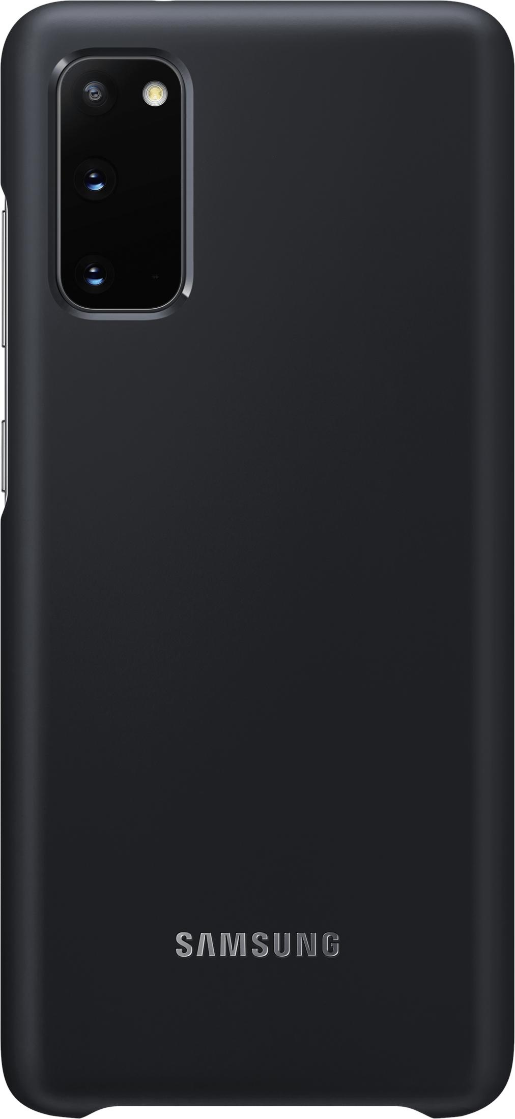 Schwarze Samsung Handyhülle mit Kameralinsen und Samsung-Logo.