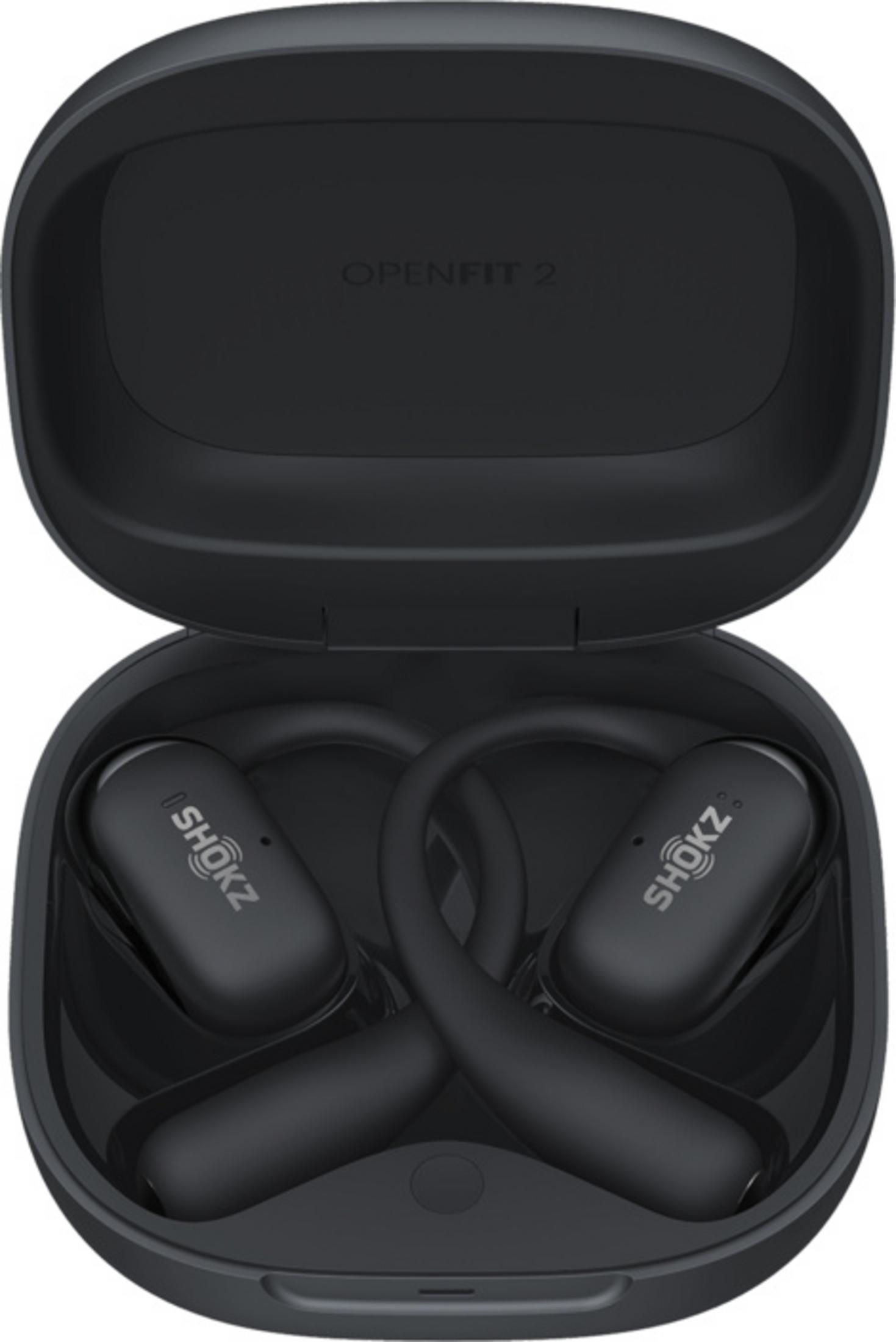 SHOKZ OPENFIT 2 OPEN-EAR TWS ZWART Oordopjes Zwart | MediaMarkt