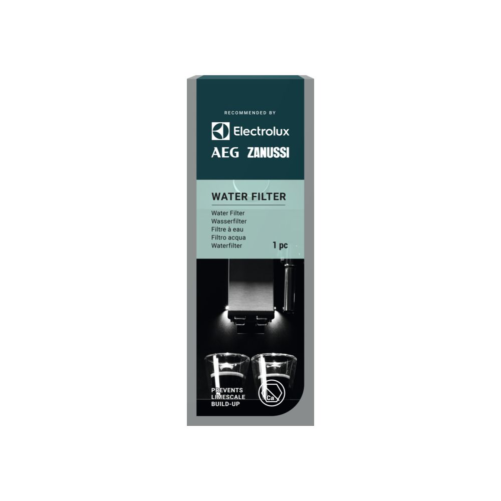 Confezione filtro acqua con loghi Electrolux e AEG Zanussi, 1 pz.