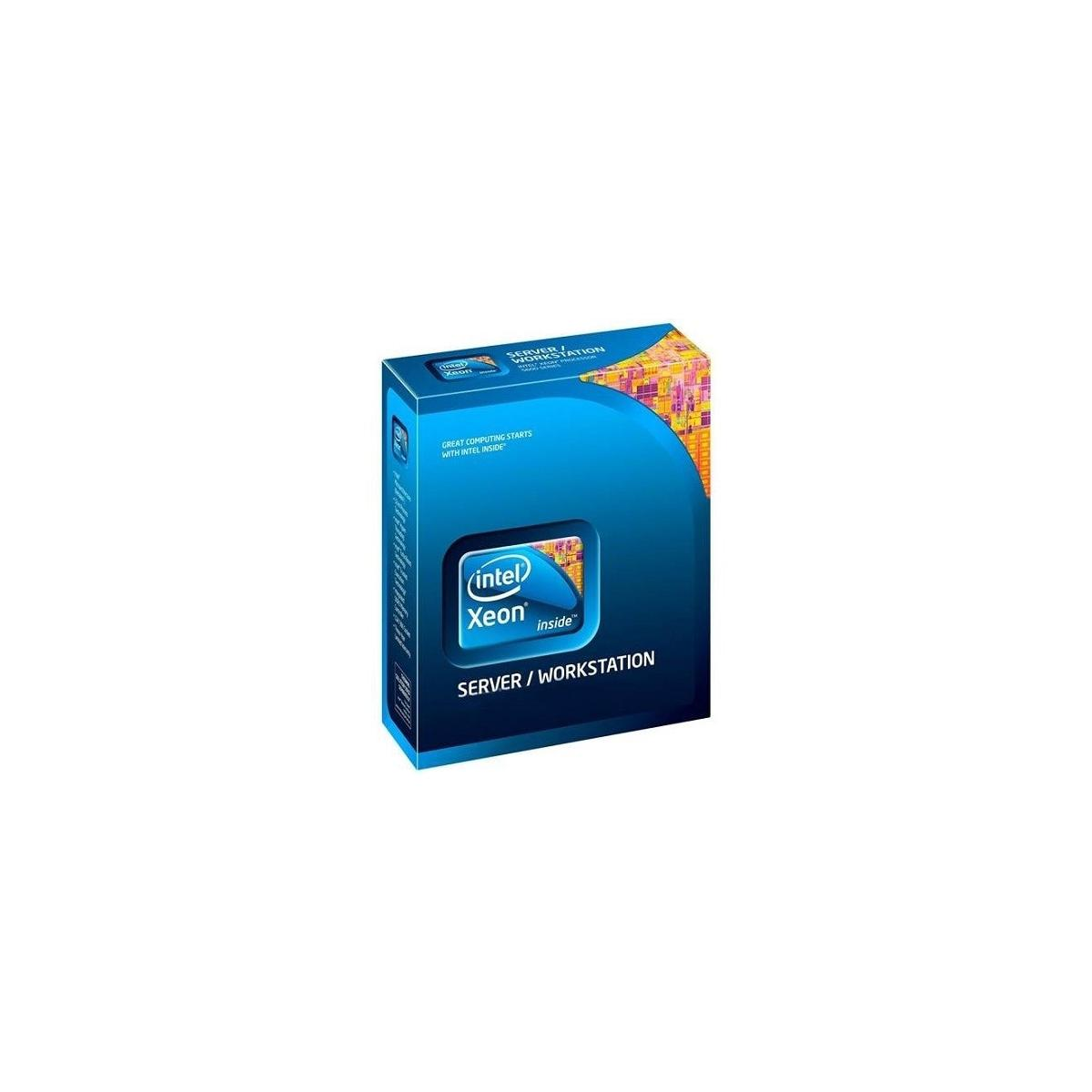 Confezione Intel Xeon Server/Workstation con logo e testo.