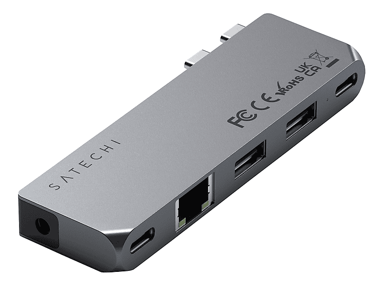 Hub USB | Pro Hub Mini SATECHI, Steel | MediaMarkt
