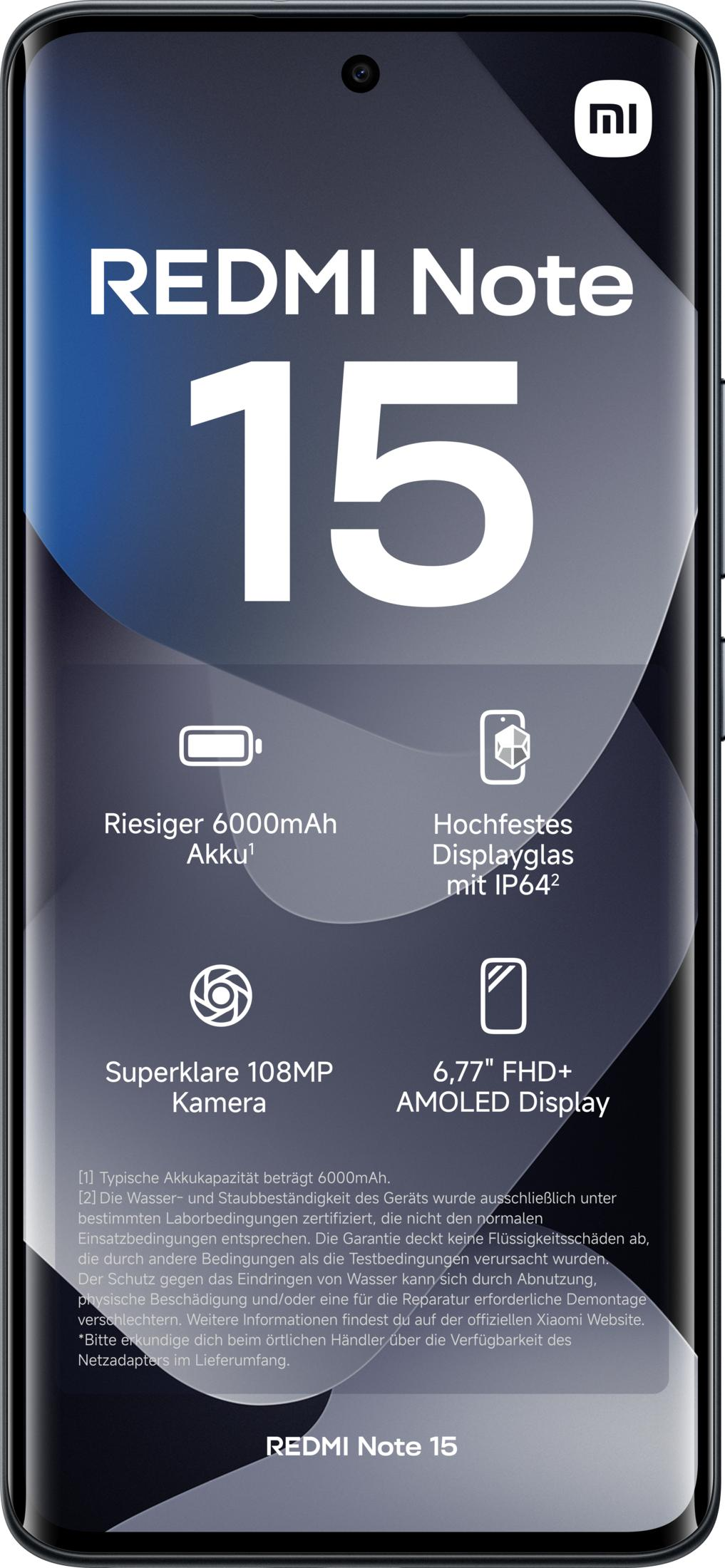 Redmi Note 15 z baterią 6000mAh, aparatem 108MP i wyświetlaczem AMOLED 6,77".