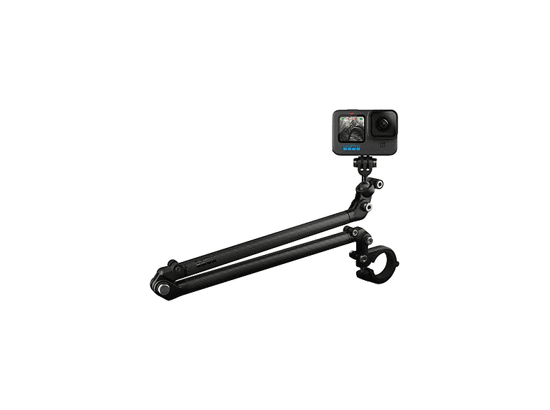 Kit Supporto Per Casco GoPro – 12 Accessori, Adesivi 3M, Base Curva/Piatta, Angolazione Regolabile
