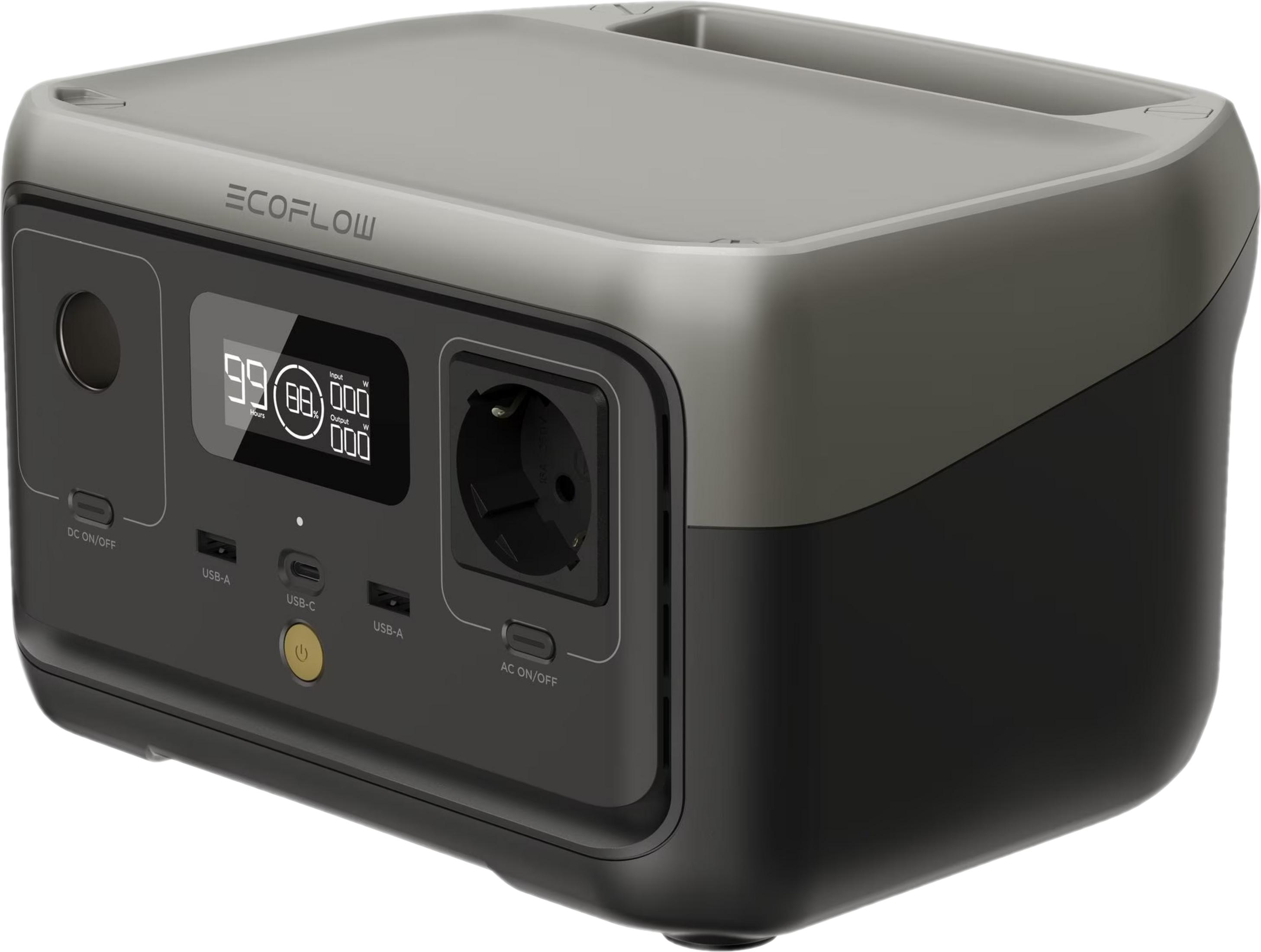 ECOFLOW RIVER 2 256Wh Kapasite 300W (X-Boost 600W) Çıkış