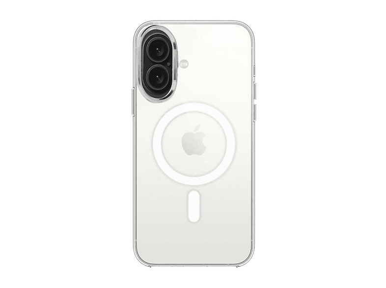 NEWFACE Pc Real iPhone 16 Uyumlu MagSafe Telefon Kılıfı Şeffaf