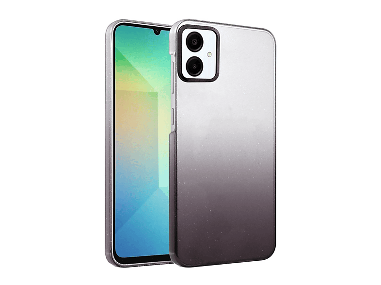 NEWFACE Samsung Galaxy A06 Uyumlu Glossy Kapak Telefon Kılıfı Siyah