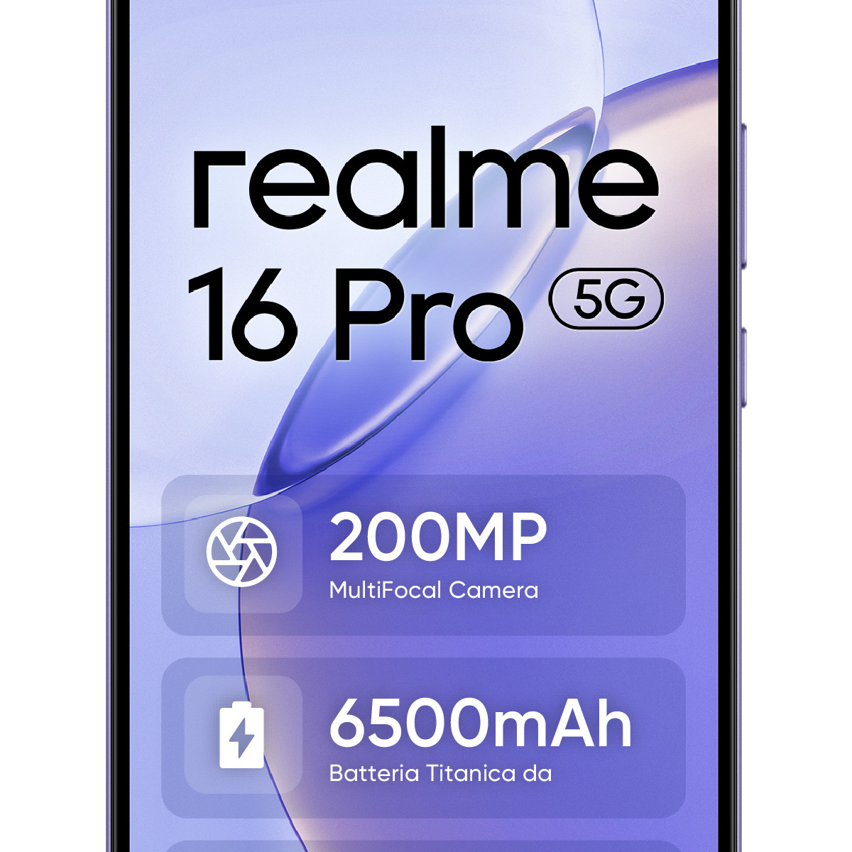Realme 16 Pro 5G: 200MP Kamera, 6500mAh Akku.