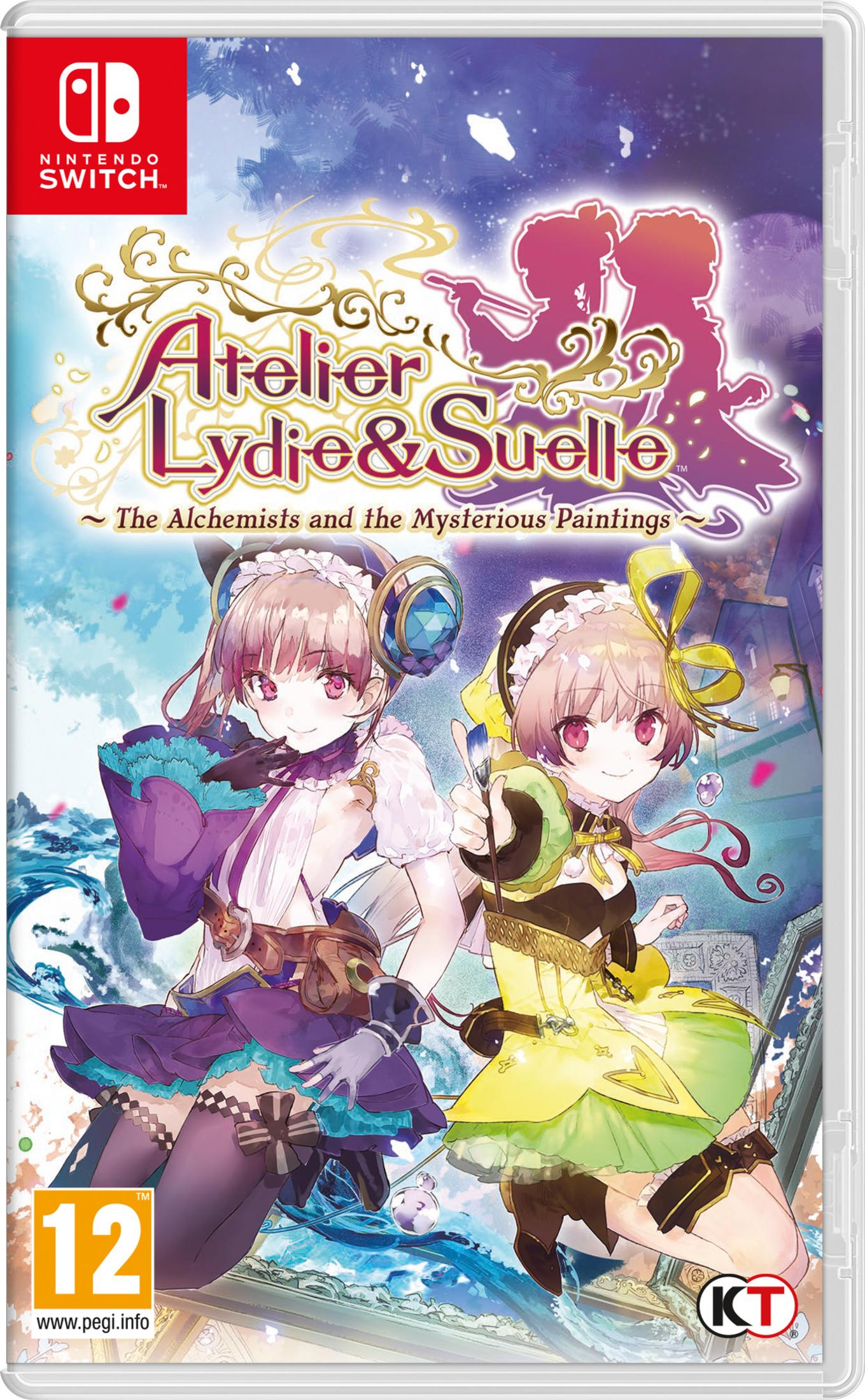 Copertina del gioco Nintendo Switch Atelier Lydie & Suelle, con due ragazze anime.