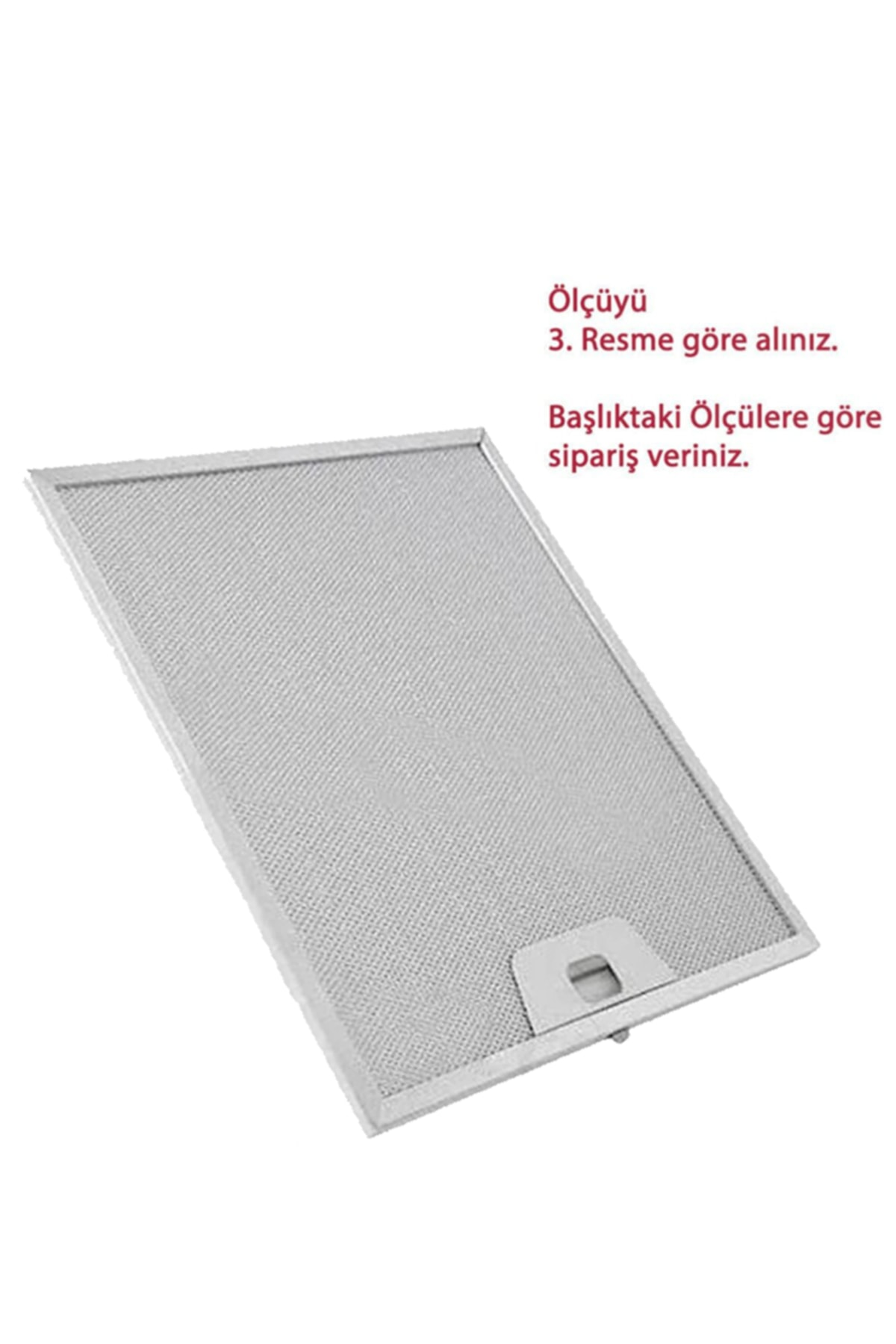Gümüş metal filtre, ince ağlı ve kulplu.