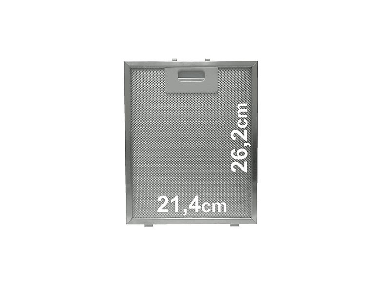 POPULER Beko Altus Uyumlu  Davlumbaz Yağ Filtresi 21,4x26,2 cm 21,4 cm 26,2 cm Filtre