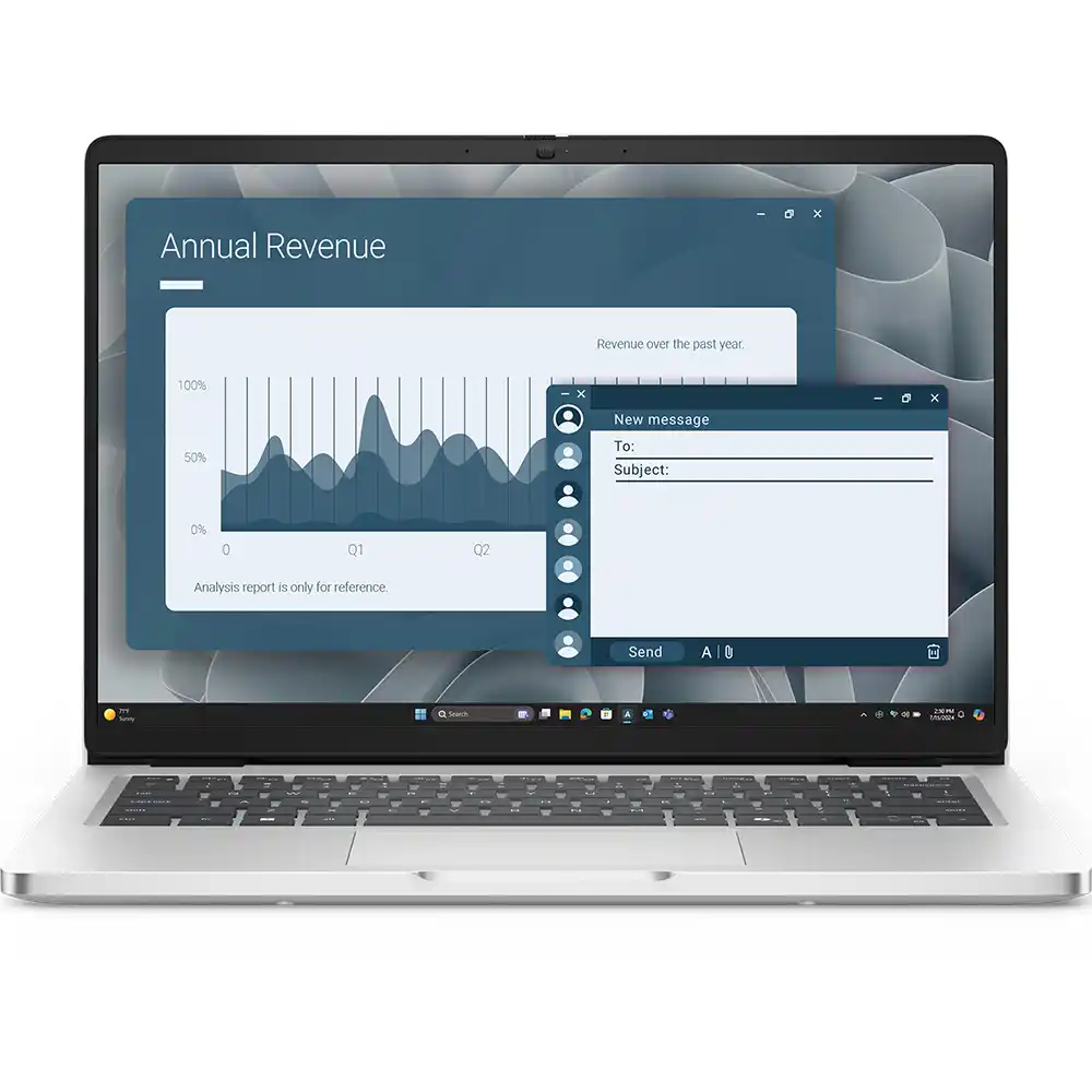 DELL Pro 14 PC14255 BTO603-PC14255-UBU F34 Ryzen AI 7 Pro 350 48 GB RAM 1 TB SSD 14 inç Windows 11 Pro Laptop Gri
