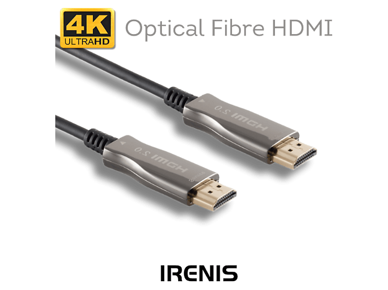 IRENIS Aktif – Uzun Mesafe İçin HDMI Kablo Gri