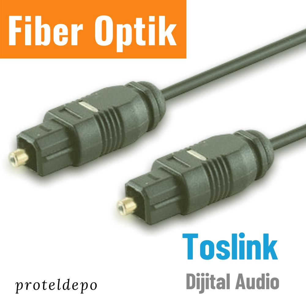 IRENIS Toslink Fiber Optik Kablo Yeşil