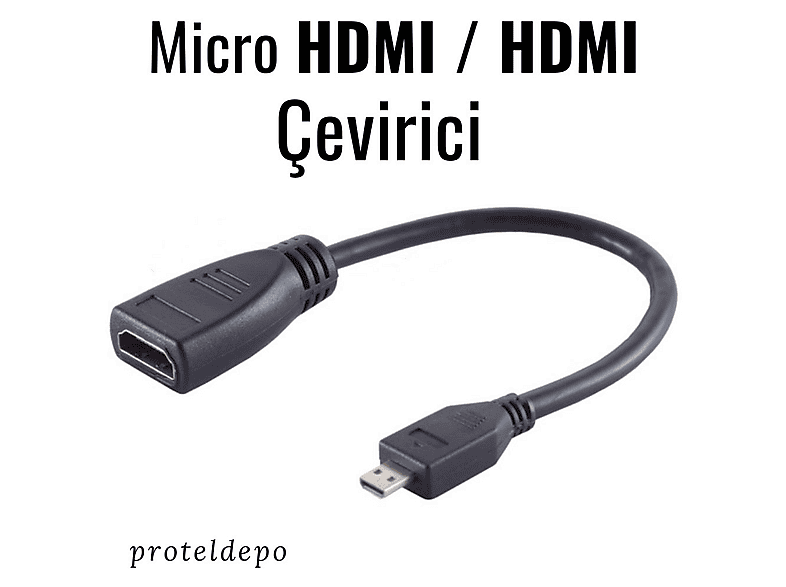 IRENIS Micro - 18 Gbit HDMI Dönüştürücü Siyah