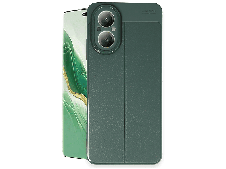 NEWFACE Realme 12 Lite Uyumlu Auto Focus Kapak Telefon Kılıfı Koyu Yeşil