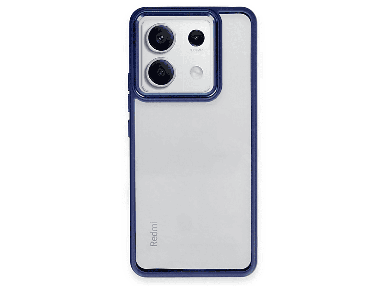 NEWFACE Xiaomi Redmi Note 13 Pro 5G Uyumlu Power Silikon Telefon Kılıfı Lacivert