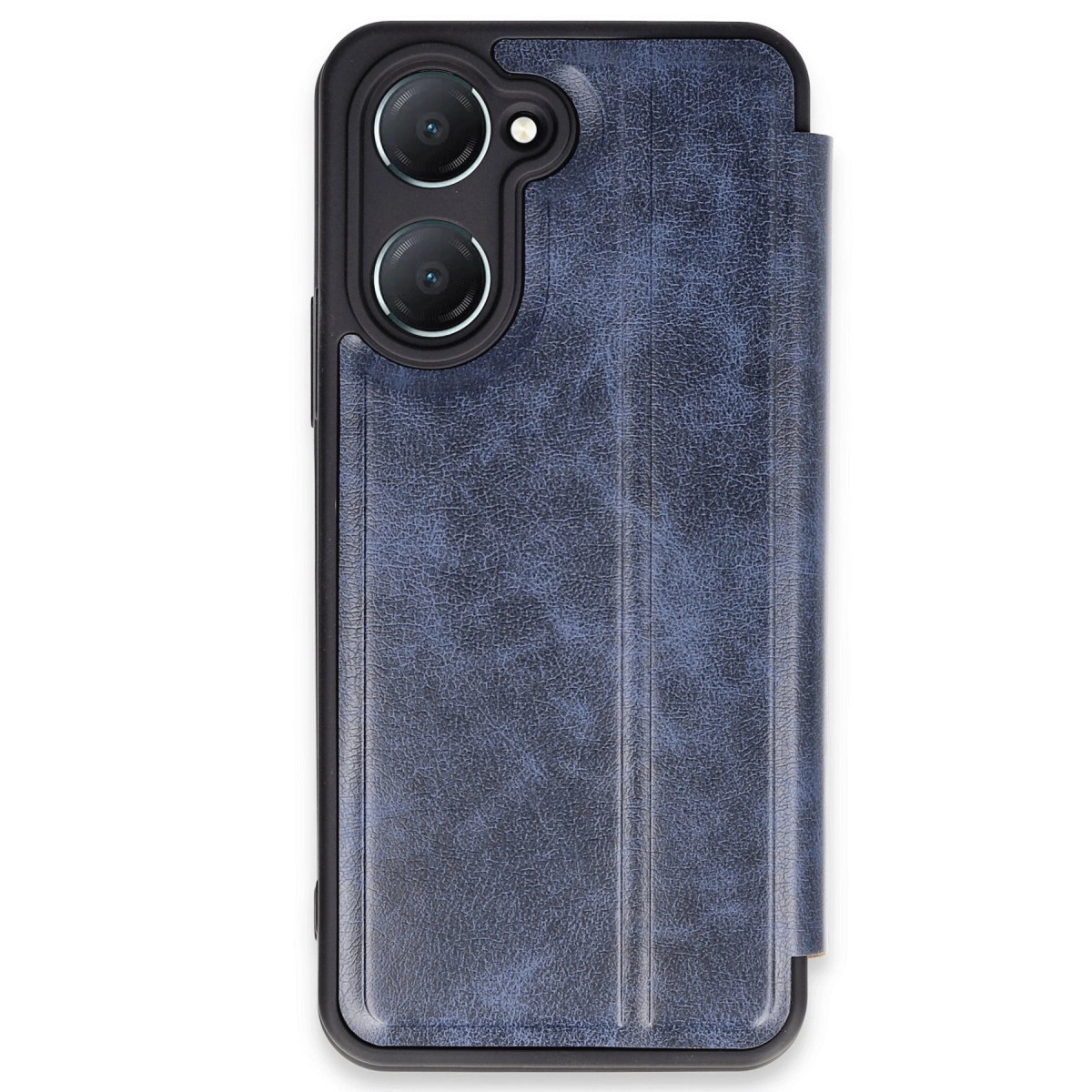 NEWFACE Vivo Y18 Uyumlu Flip Cover Telefon Kılıfı Lacivert